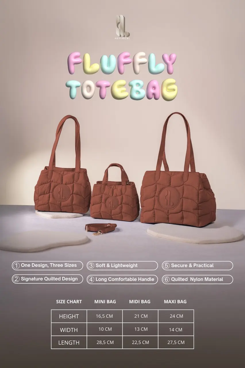 FLUFFLY TOTEBAG DENIM