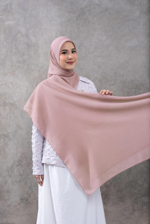 AIRY SCARF ROSE
