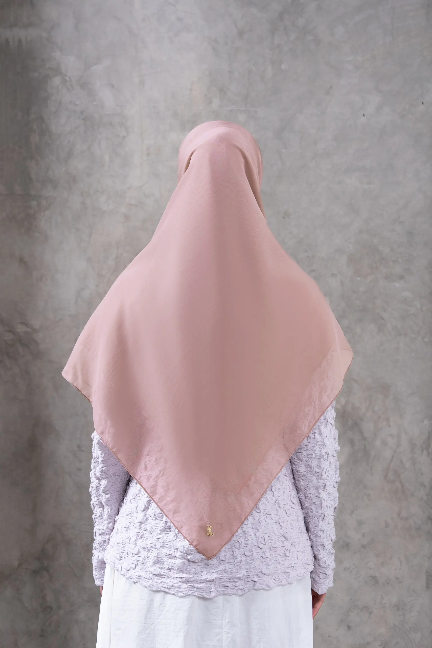 AIRY SCARF ROSE