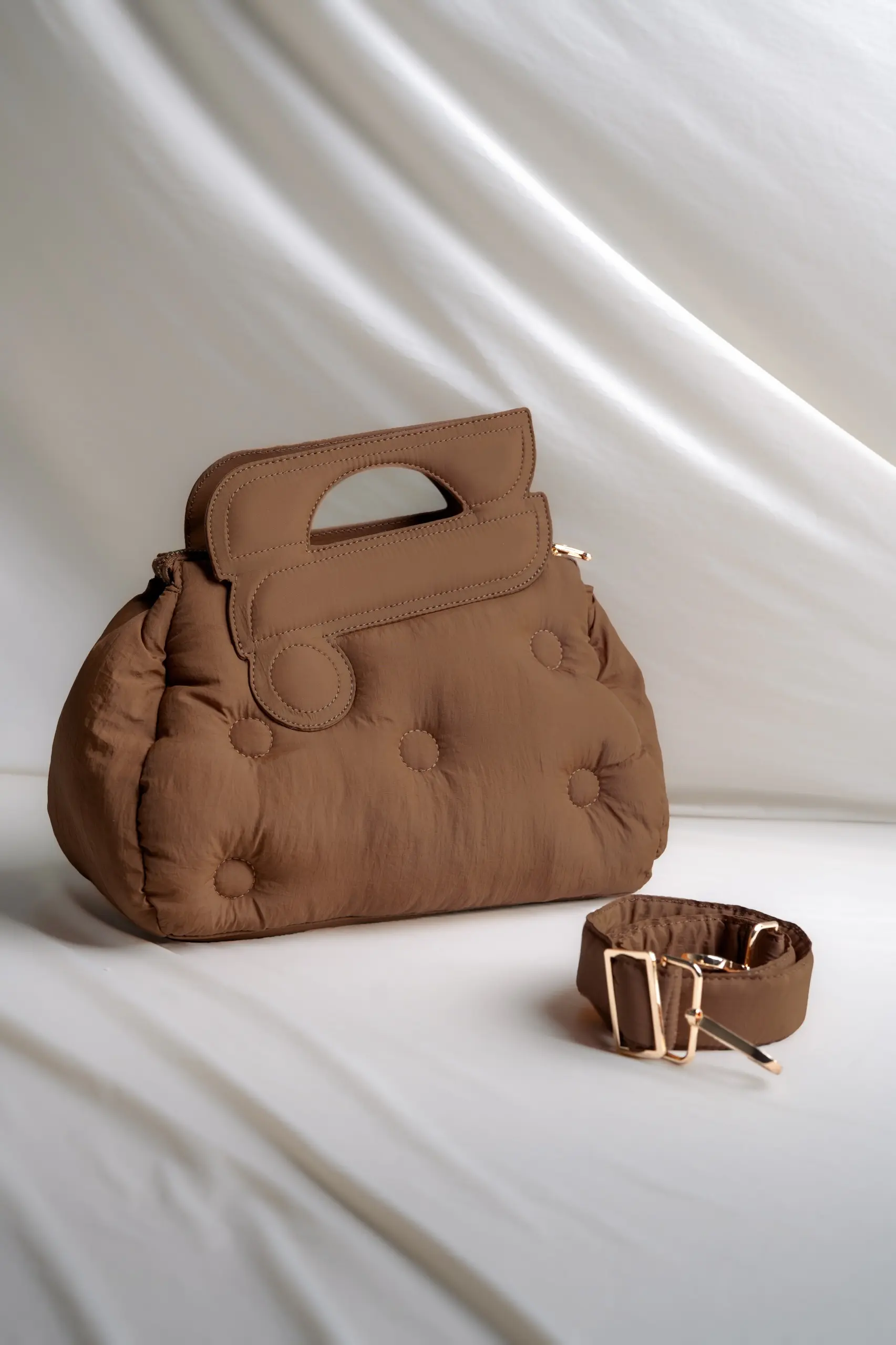 BOUTONNE BAG TOFFEE