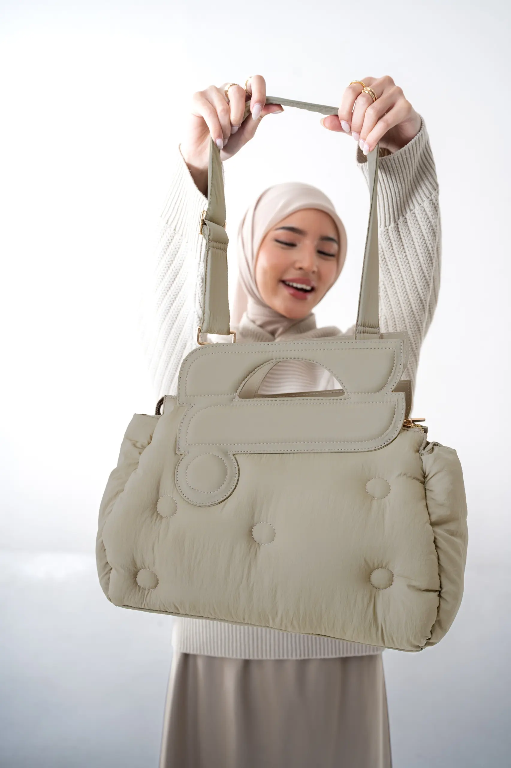 BOUTONNE BAG IVORY