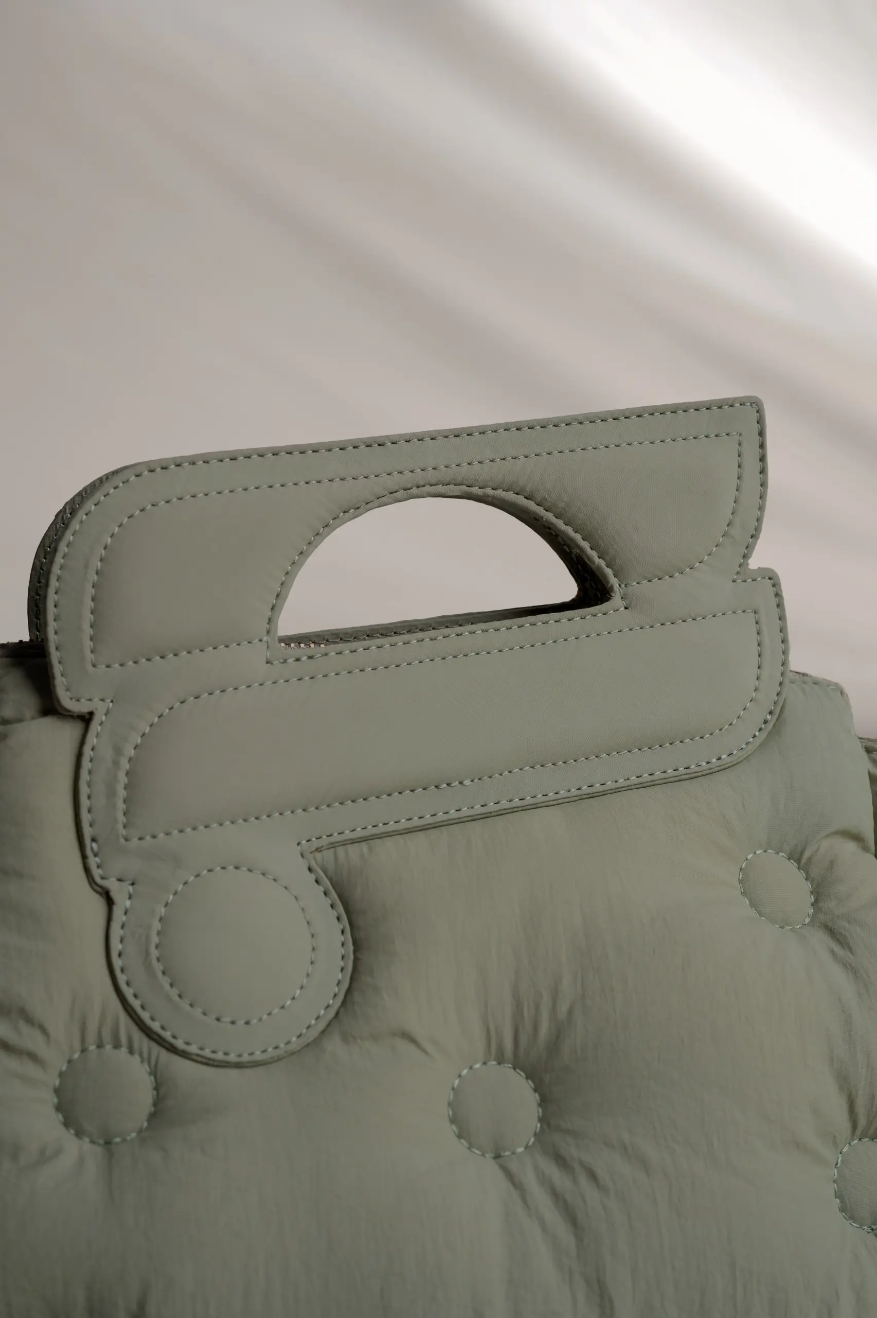BOUTONNE BAG GREEN OLIVE