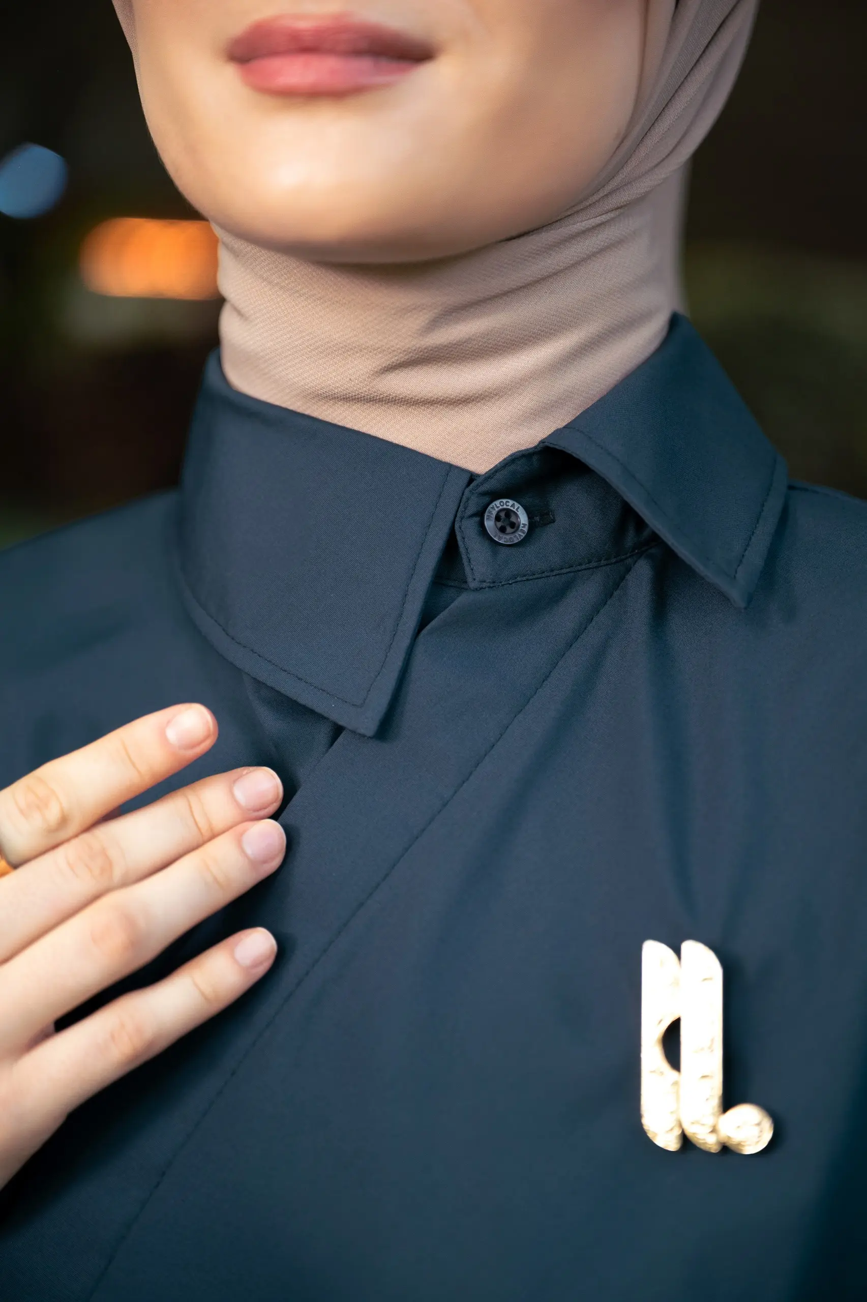 RAYNE SHIRT PRUSSIAN BLUE