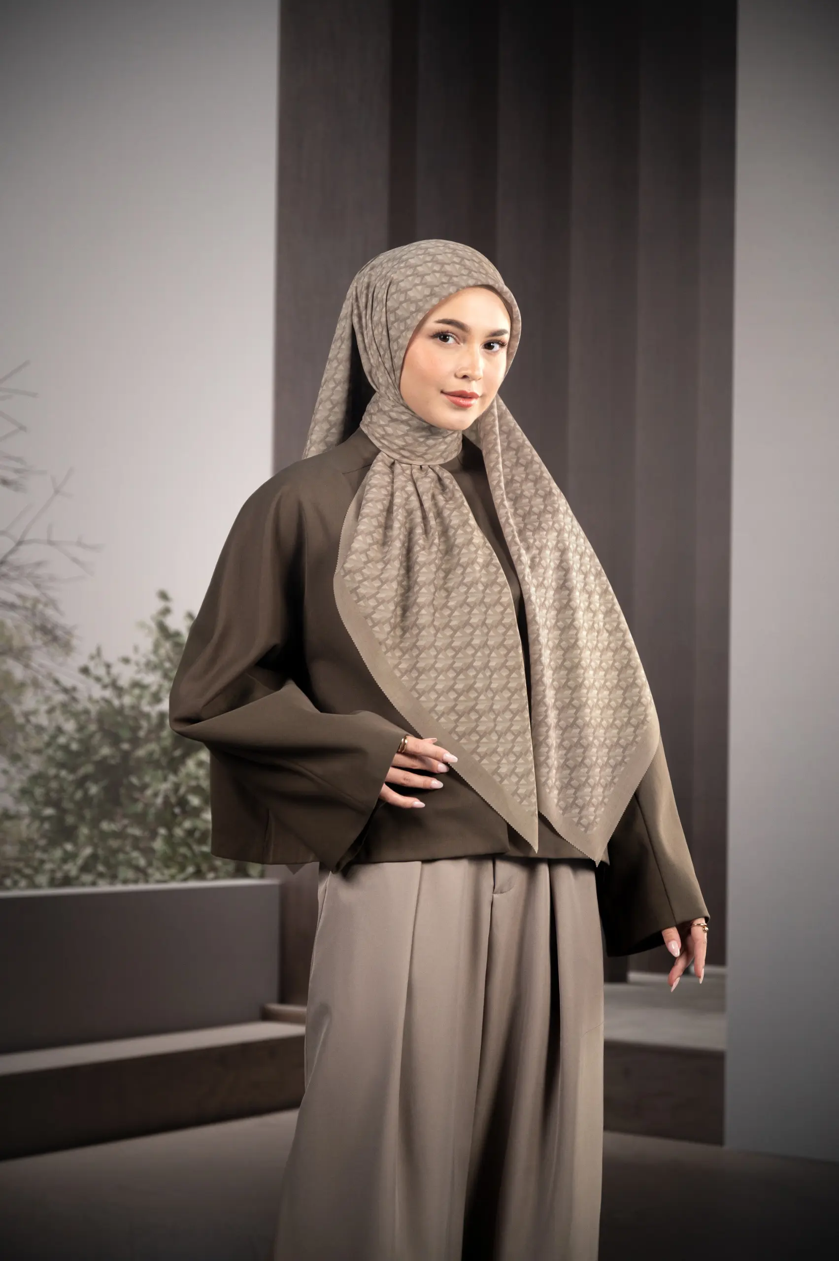 MODEGRAM DE H SCARF SIENNA