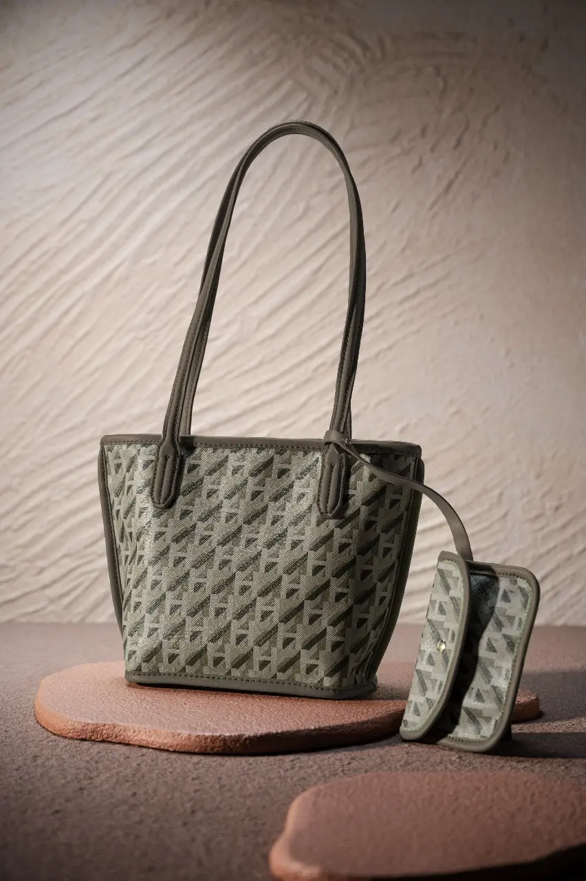 MODEGRAM DE H MINI TOTEBAG OLIVE