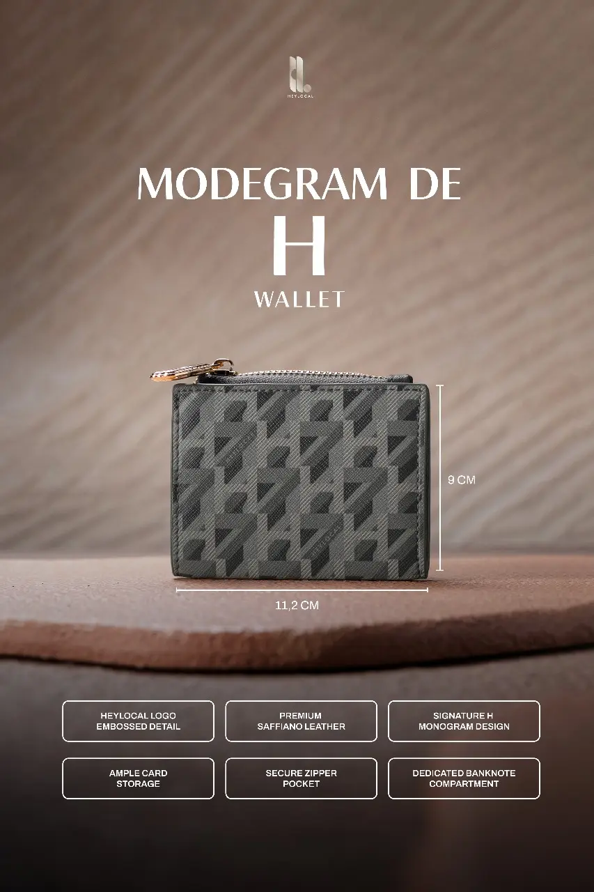 MODEGRAM DE H WALLET EMERALD