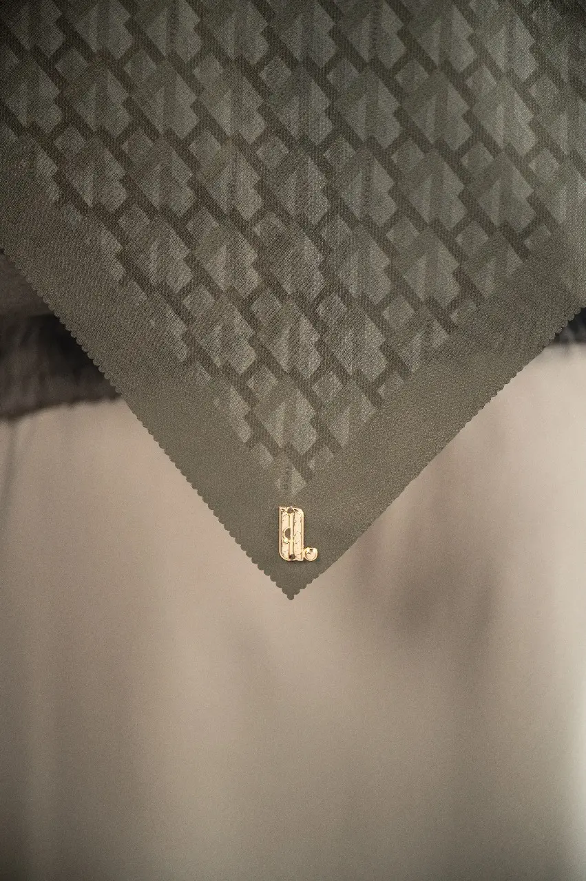 MODEGRAM DE H SCARF OLIVE