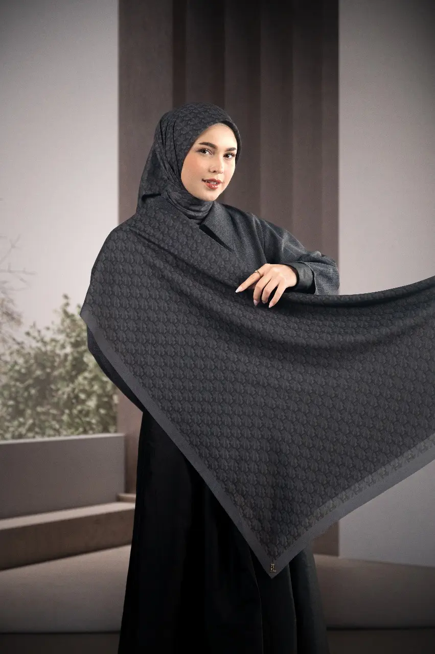 MODEGRAM DE H SCARF GREY