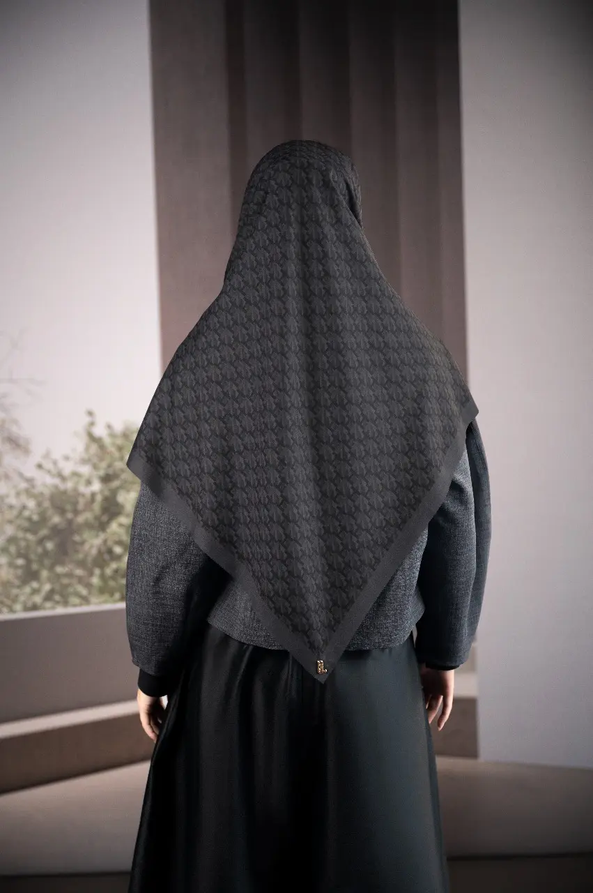 MODEGRAM DE H SCARF GREY