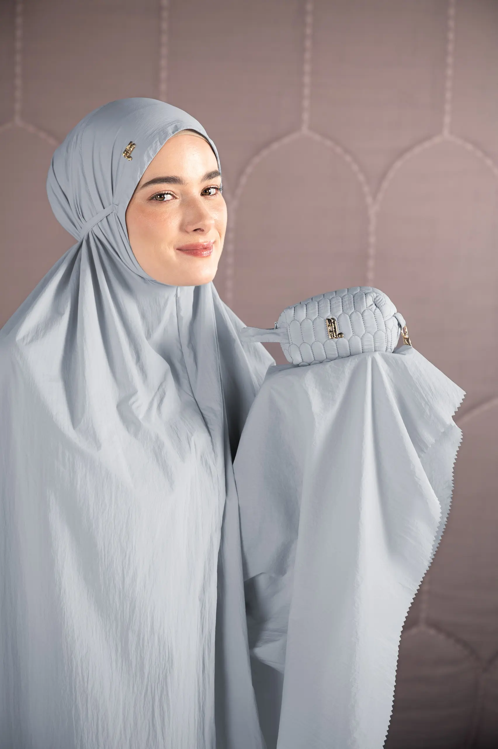 SOFTURE TRAVEL PRAYER SET DUSTY BLUE