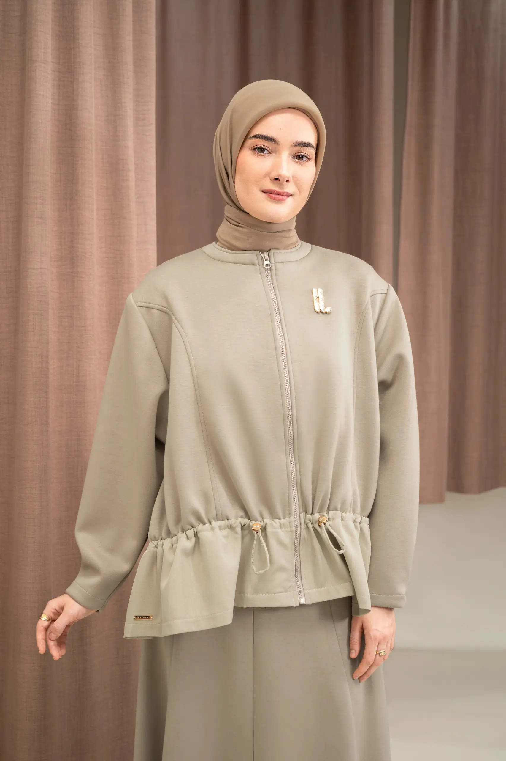 ARC JACKET TAUPE