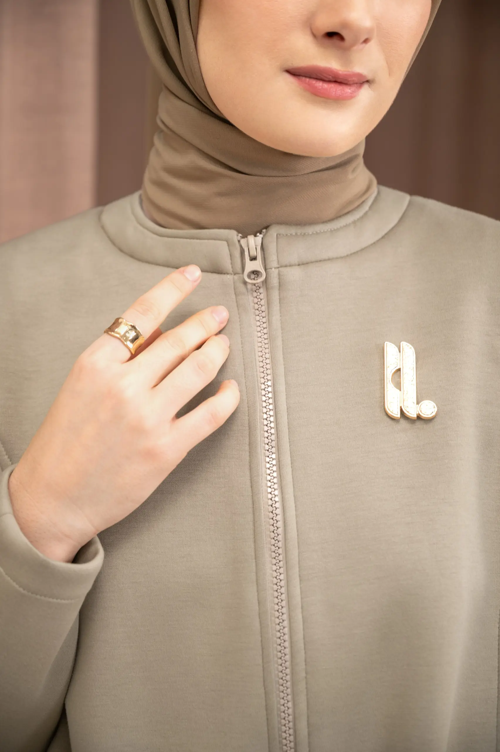 ARC JACKET TAUPE