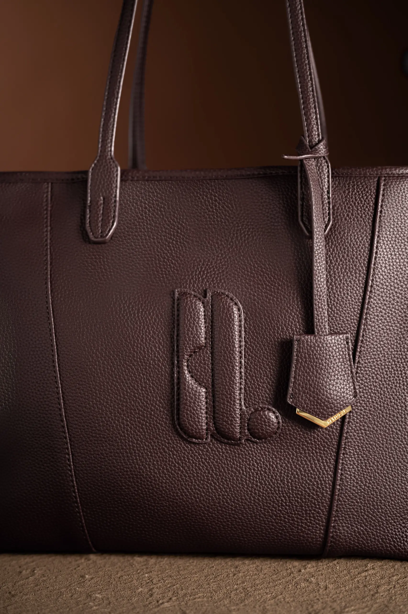 ALLURA TOTEBAG MAHOGANY