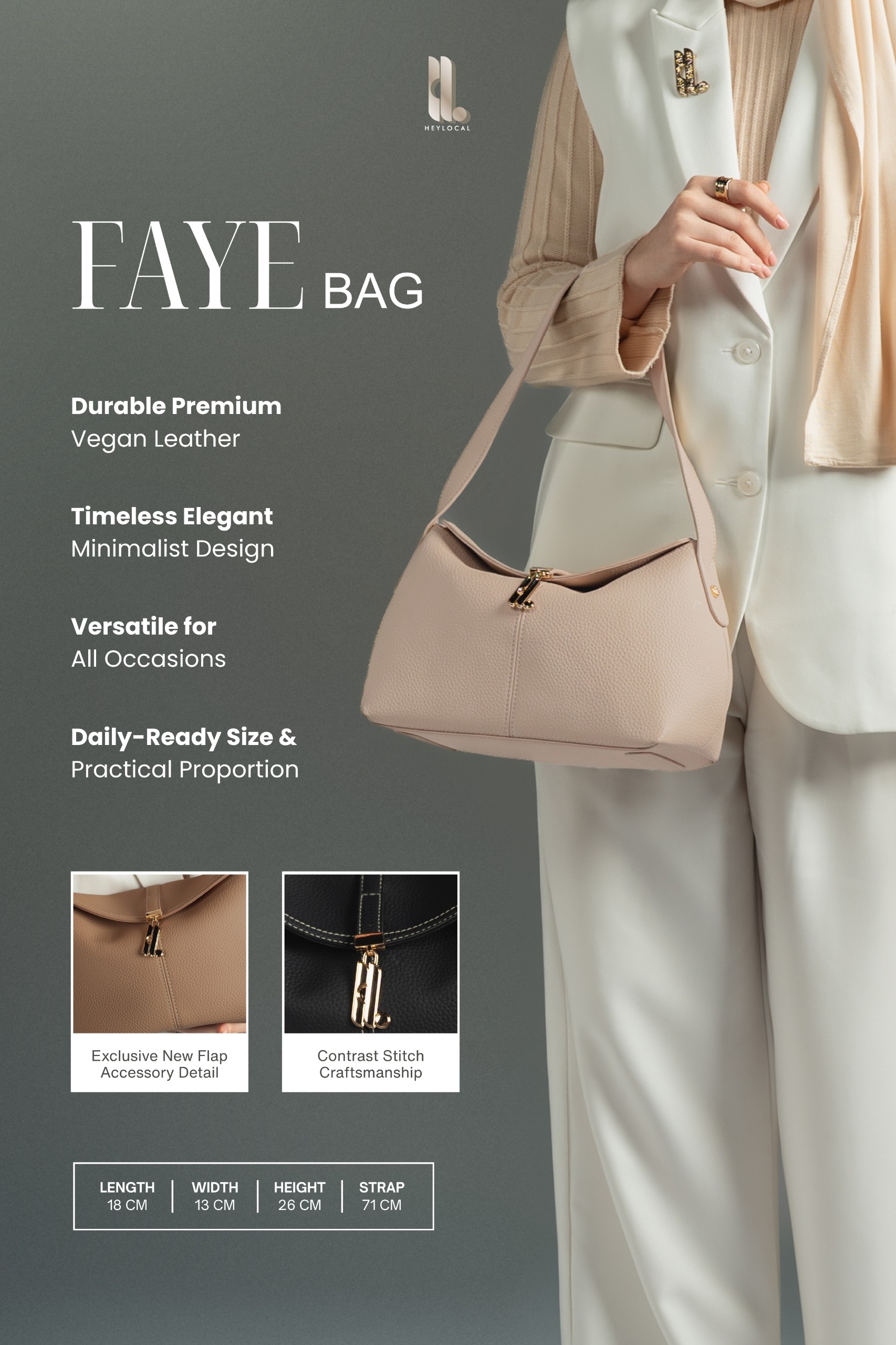 FAYE BAG DENIM