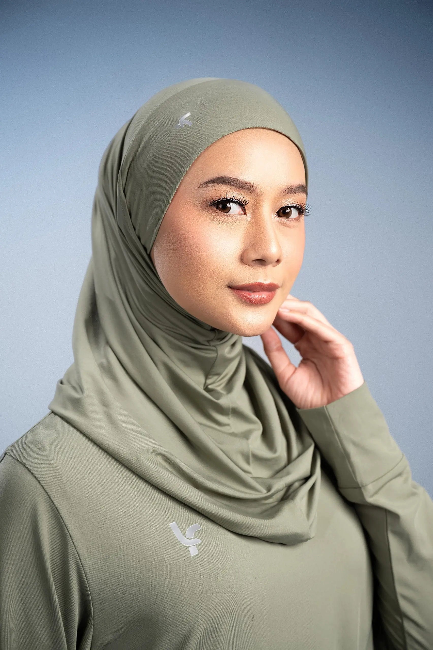 LADY FIT STRIVE INSTANT HIJAB MOSS