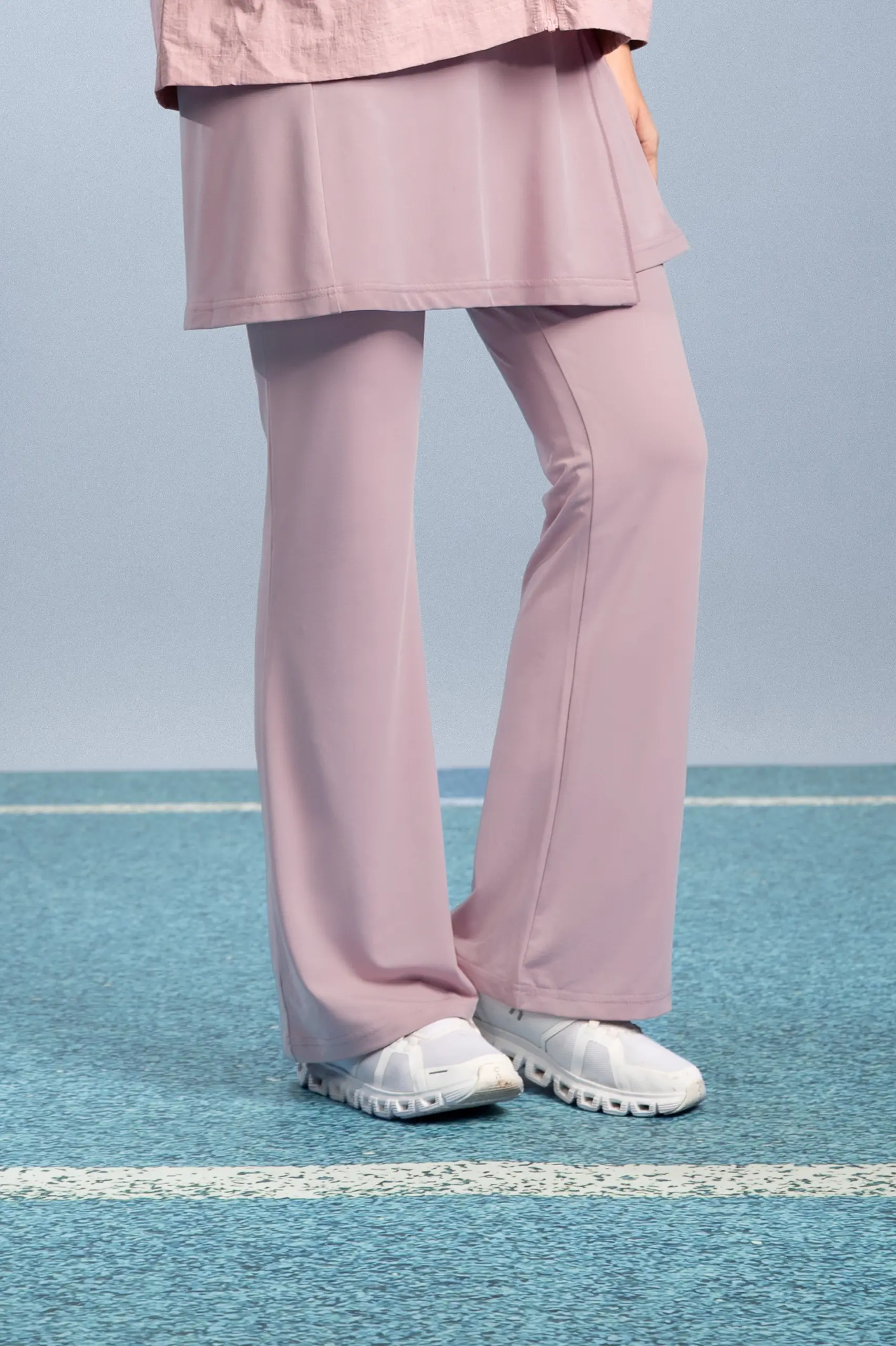 LADY FIT STRIVE LEGGING SKIRT BLUSH
