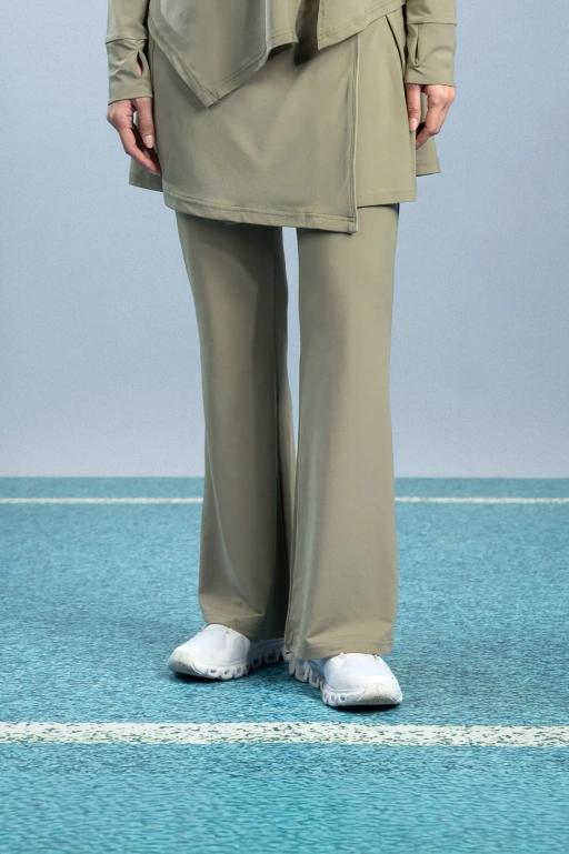 Image of LADY FIT STRIVE LEGGING SKIRT MOSS