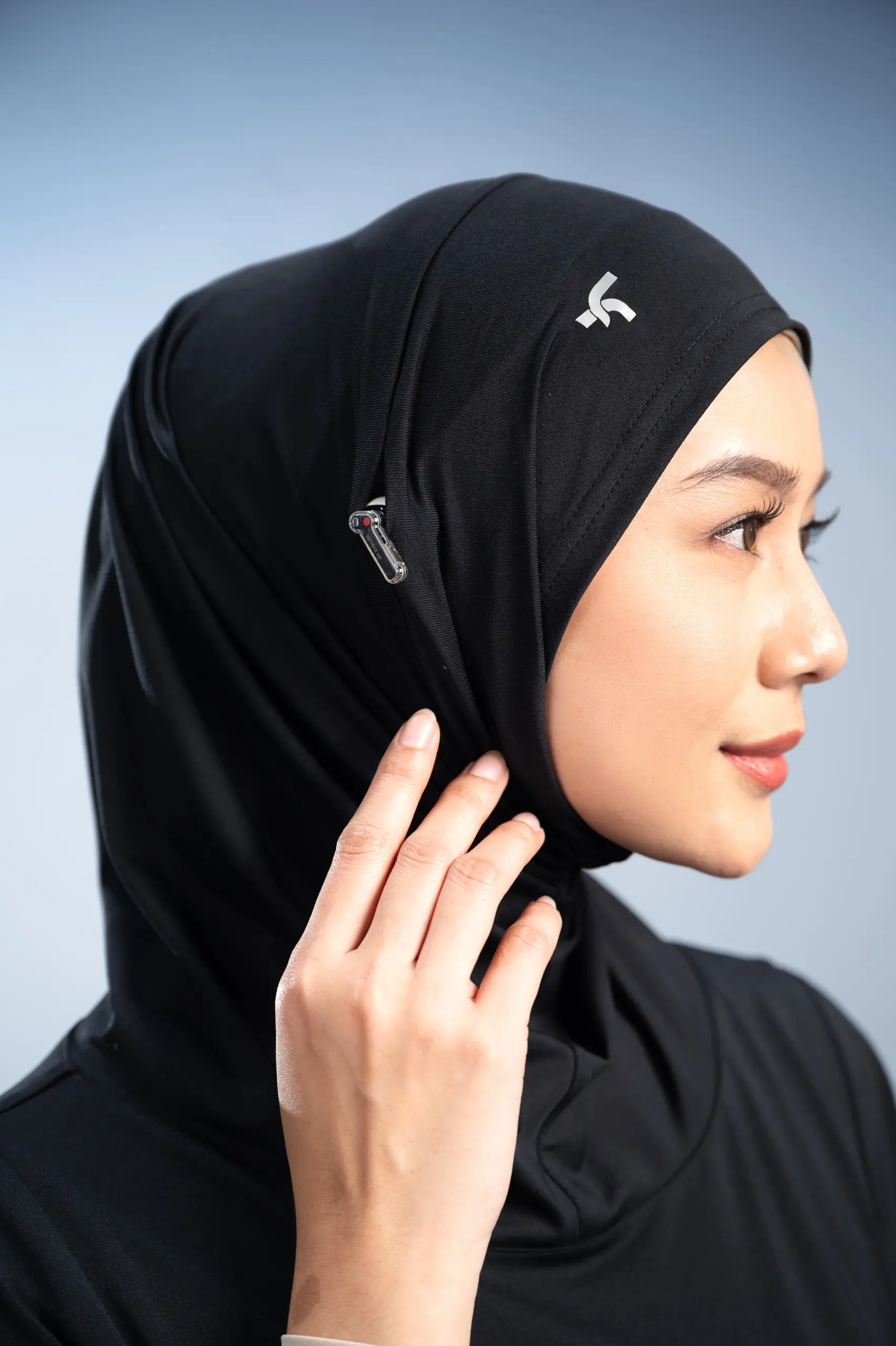 LADY FIT STRIVE HIJAB VEST ONYX