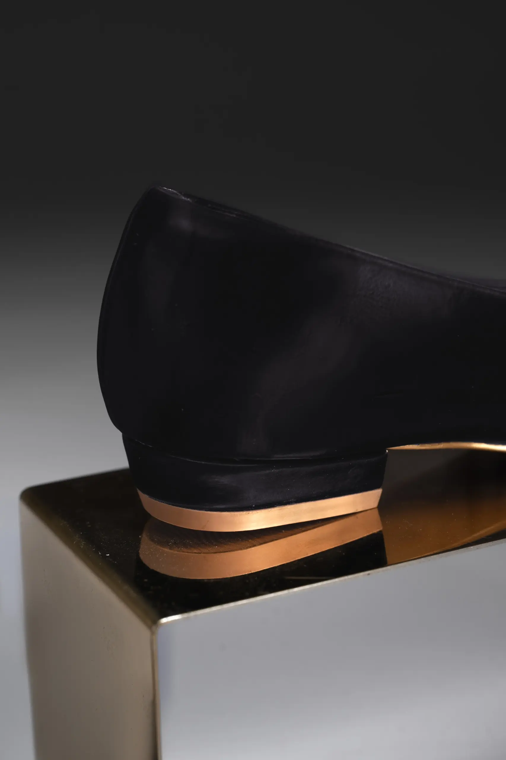 DEAR TO HEART FLAT SHOES BLACK