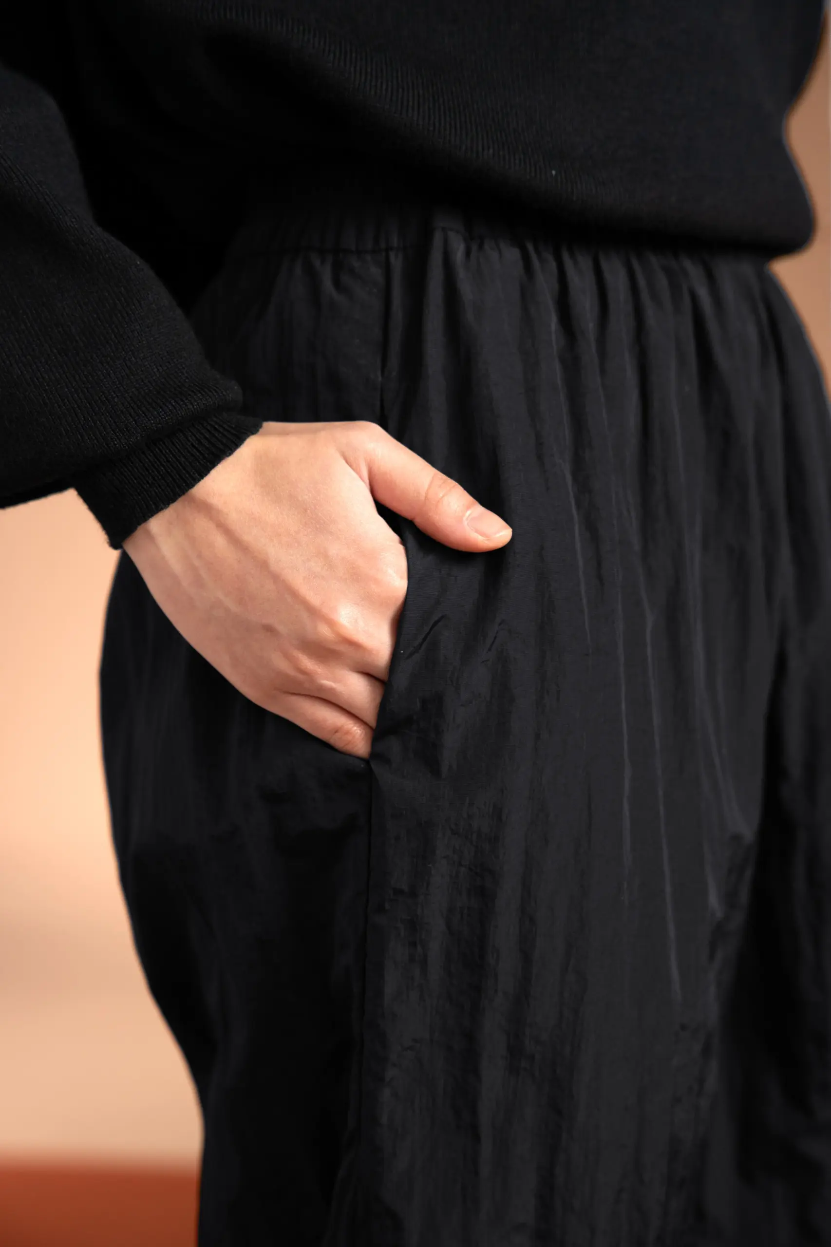 MARGOT 2.0 BARREL PANTS ONYX