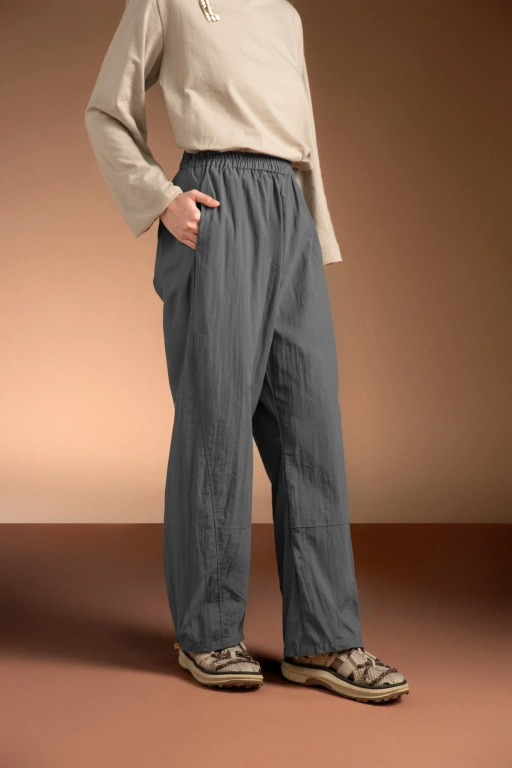 Image of MARGOT 2.0 BARREL PANTS CEMENT