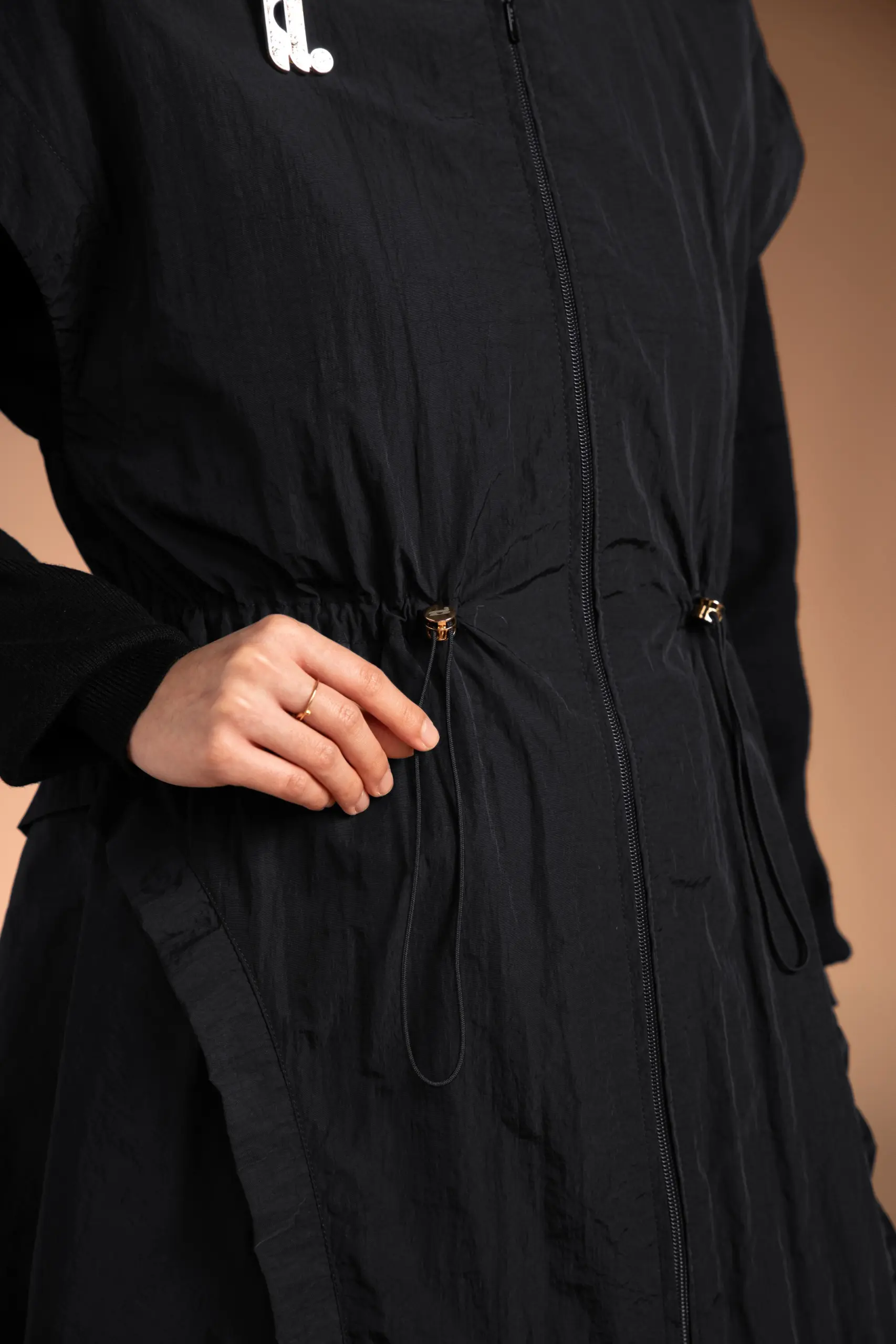 MARGOT 2.0 LONG VEST ONYX