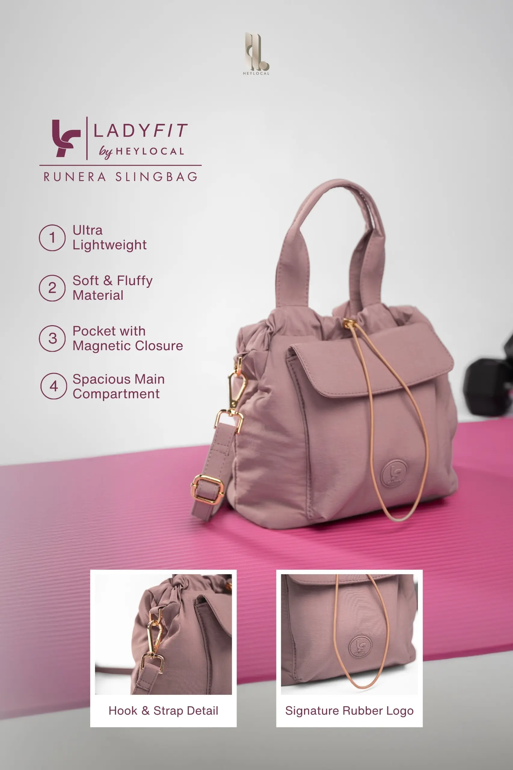 RUNERA SLING BAG ONYX
