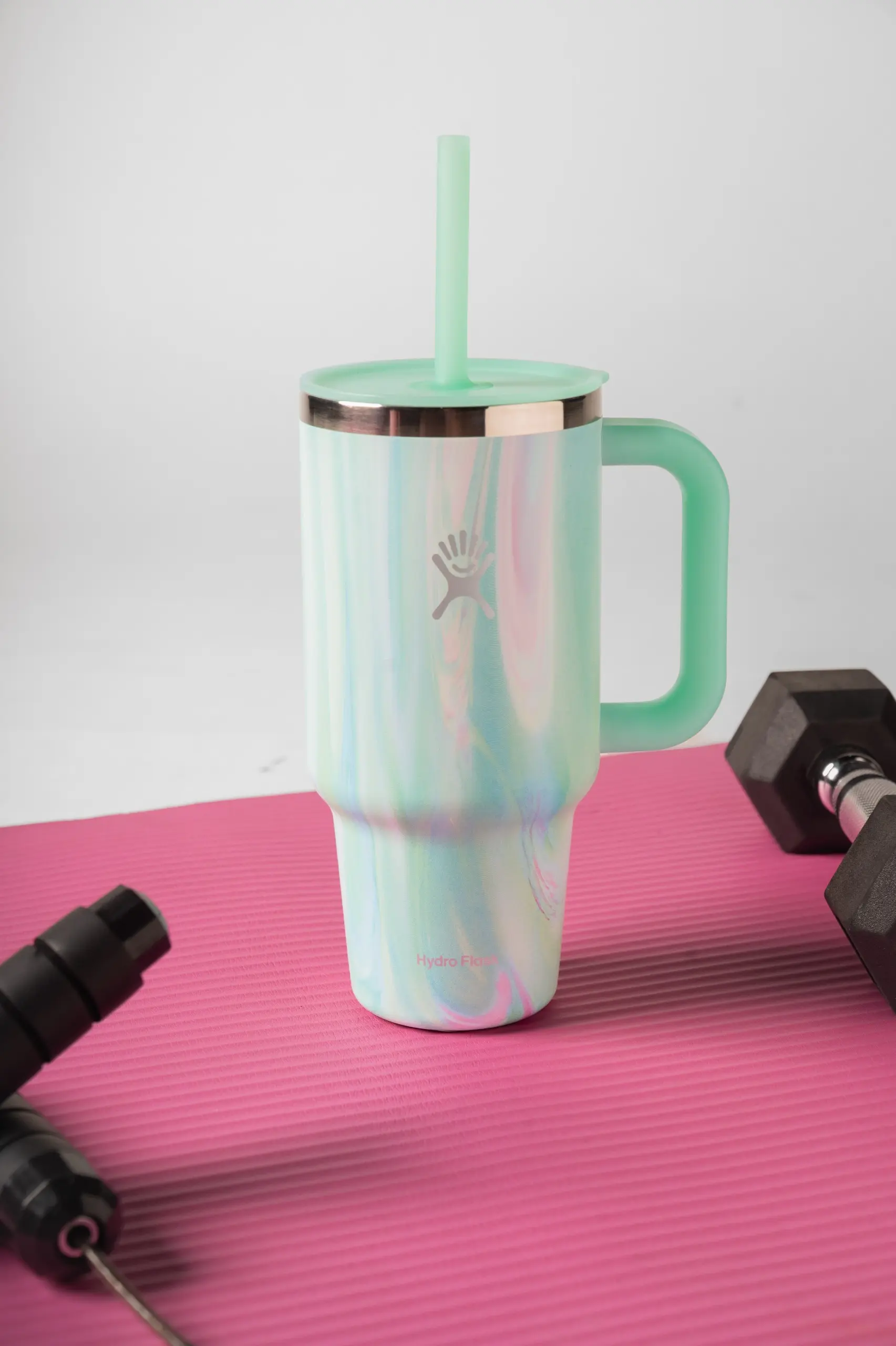 HEYLOCAL X HYDRO FLASK ALL AROUND TRAVEL TUMBLER MINT JELLY