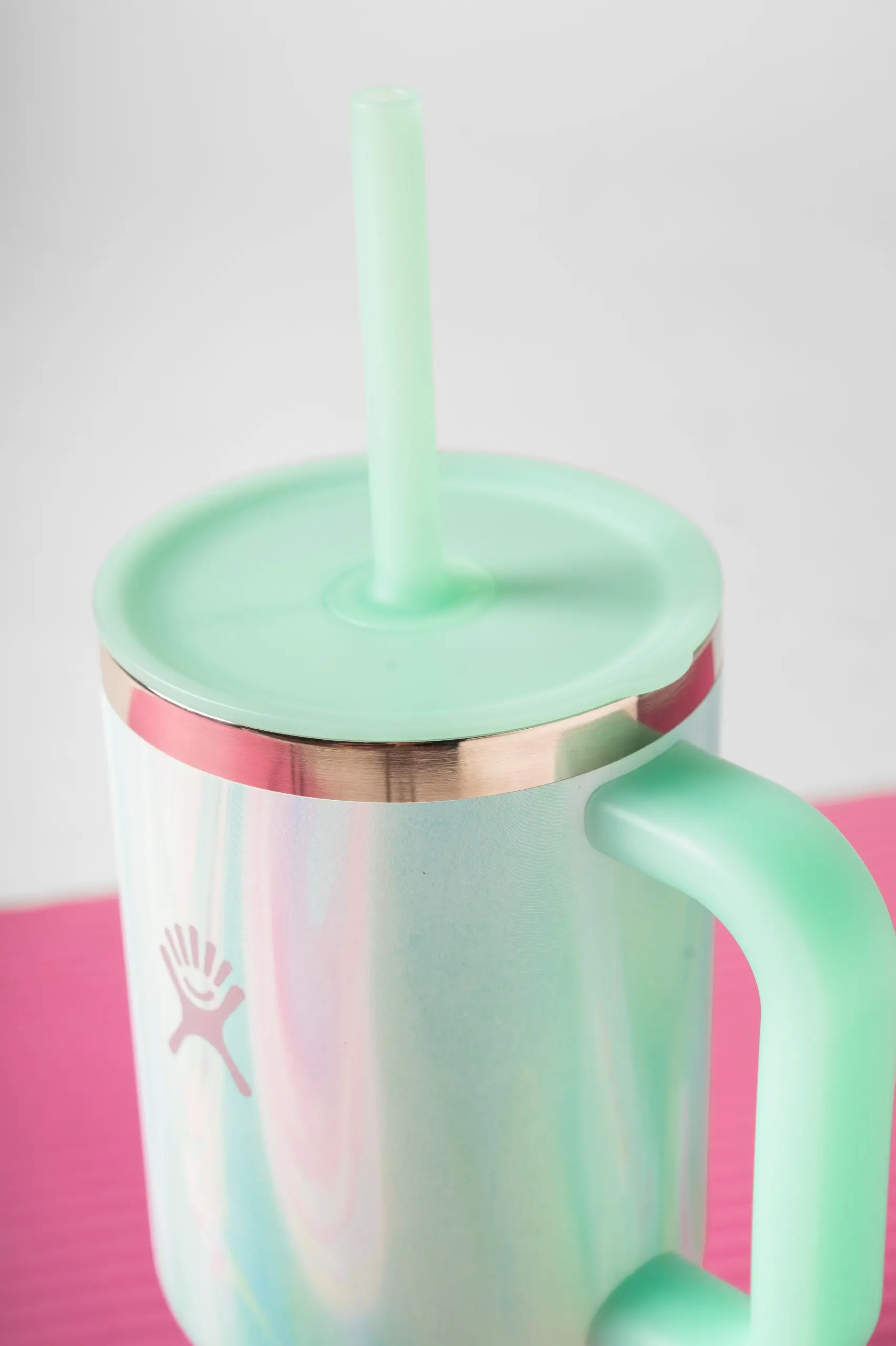 HEYLOCAL X HYDRO FLASK ALL AROUND TRAVEL TUMBLER MINT JELLY