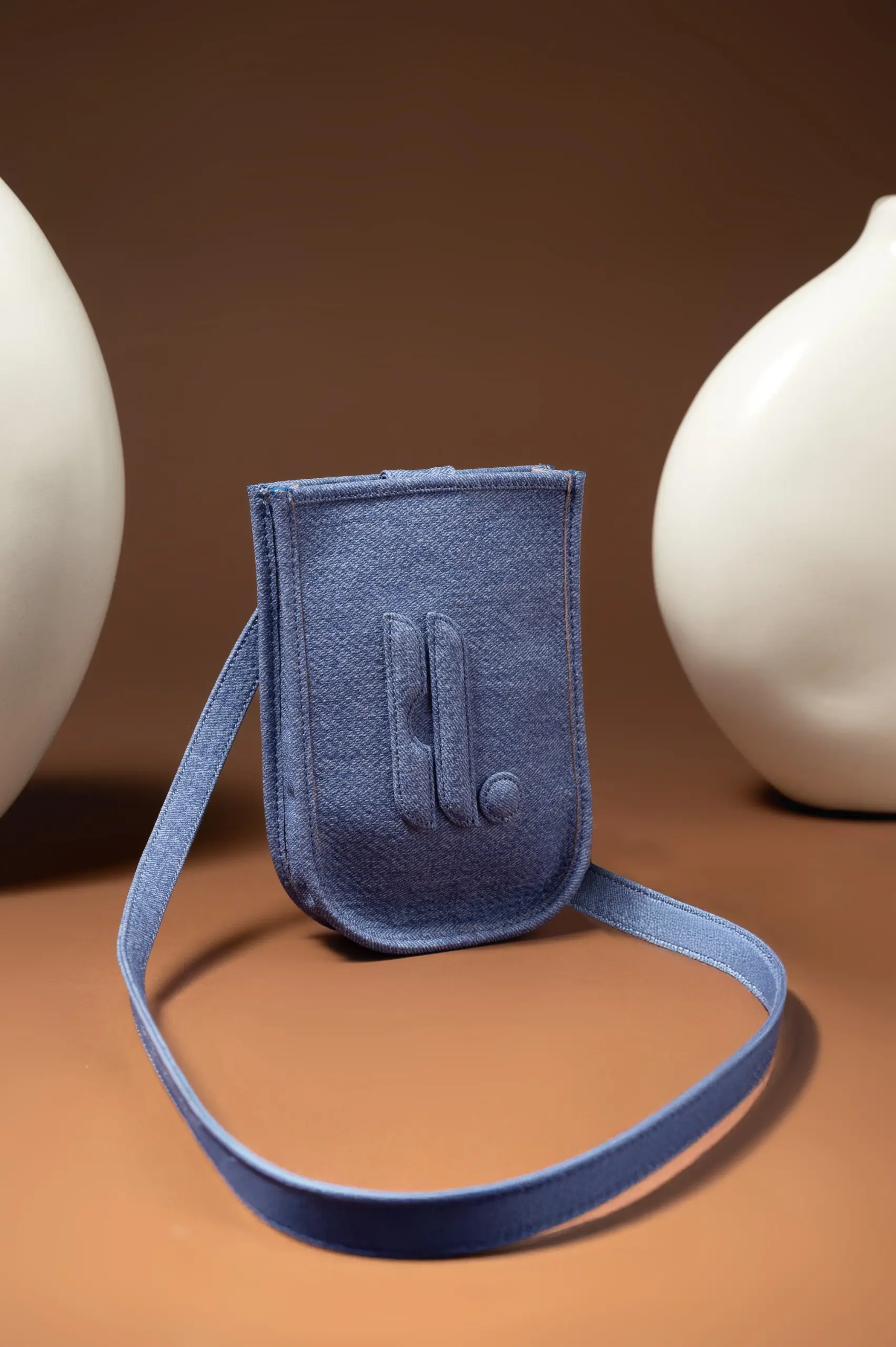 BLEUETTE PHONE BAG DENIM