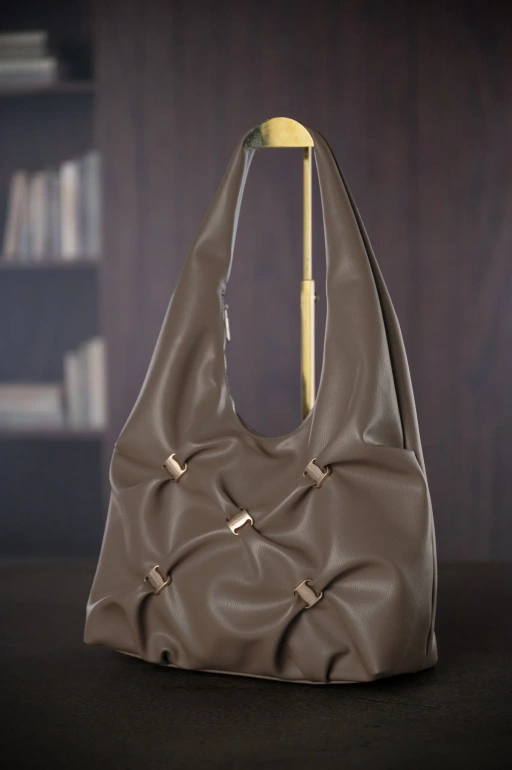 Image of CONNECT TOTEBAG GREIGE