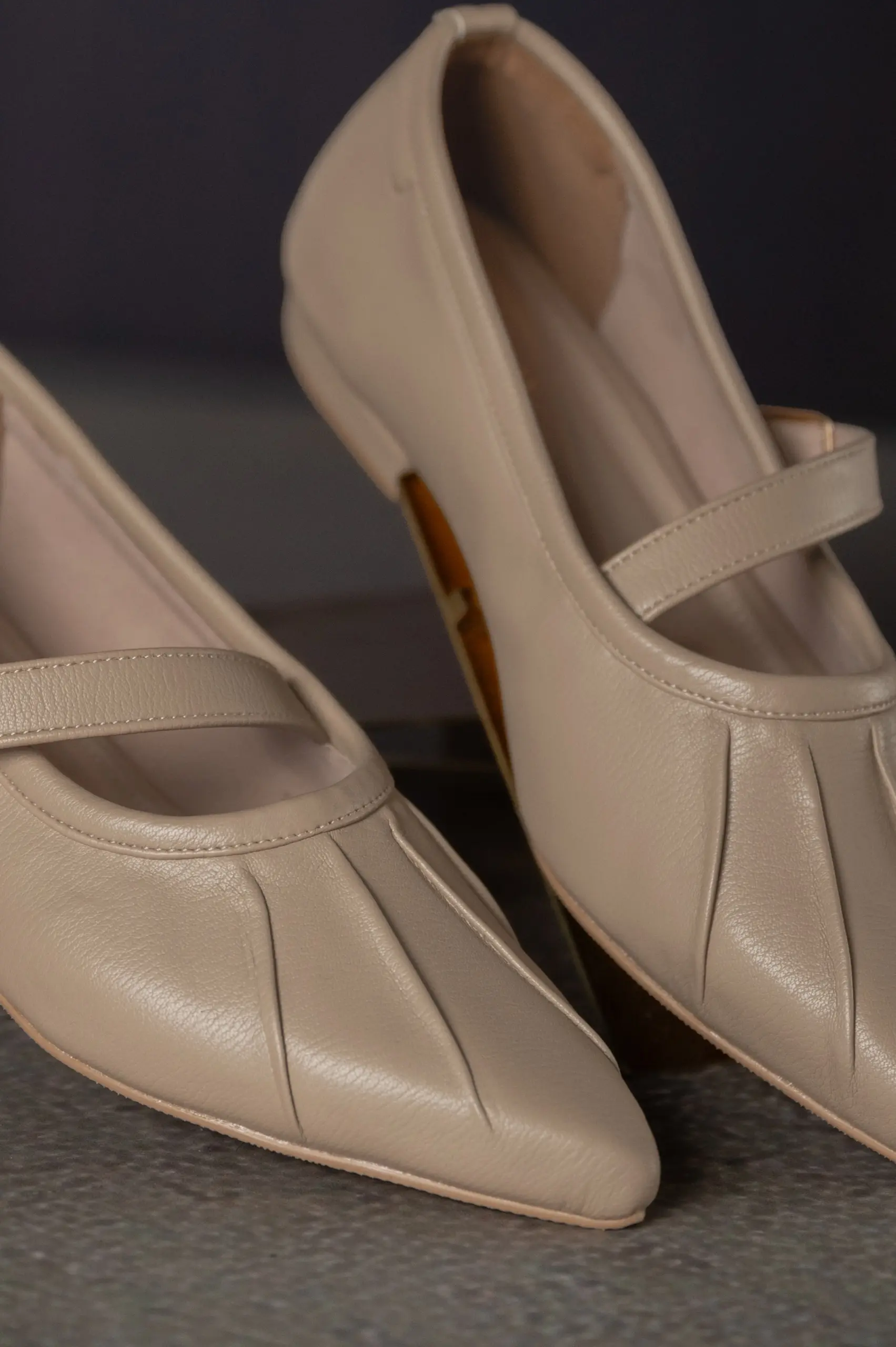 CONNECT FLATSHOES BEIGE