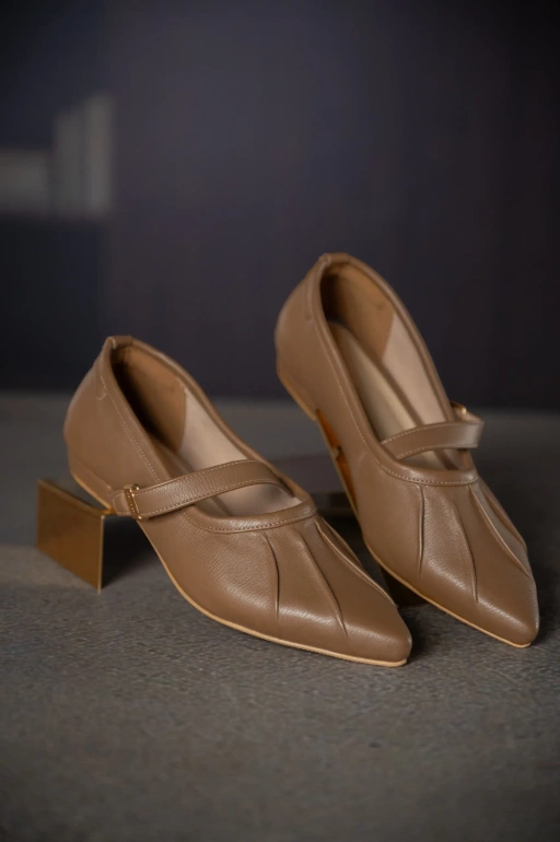 Image of CONNECT FLATSHOES HAZELNUT