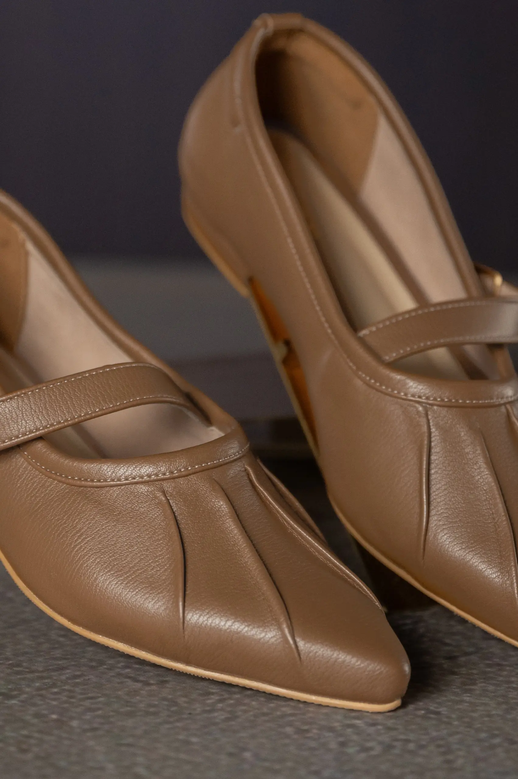 CONNECT FLATSHOES HAZELNUT
