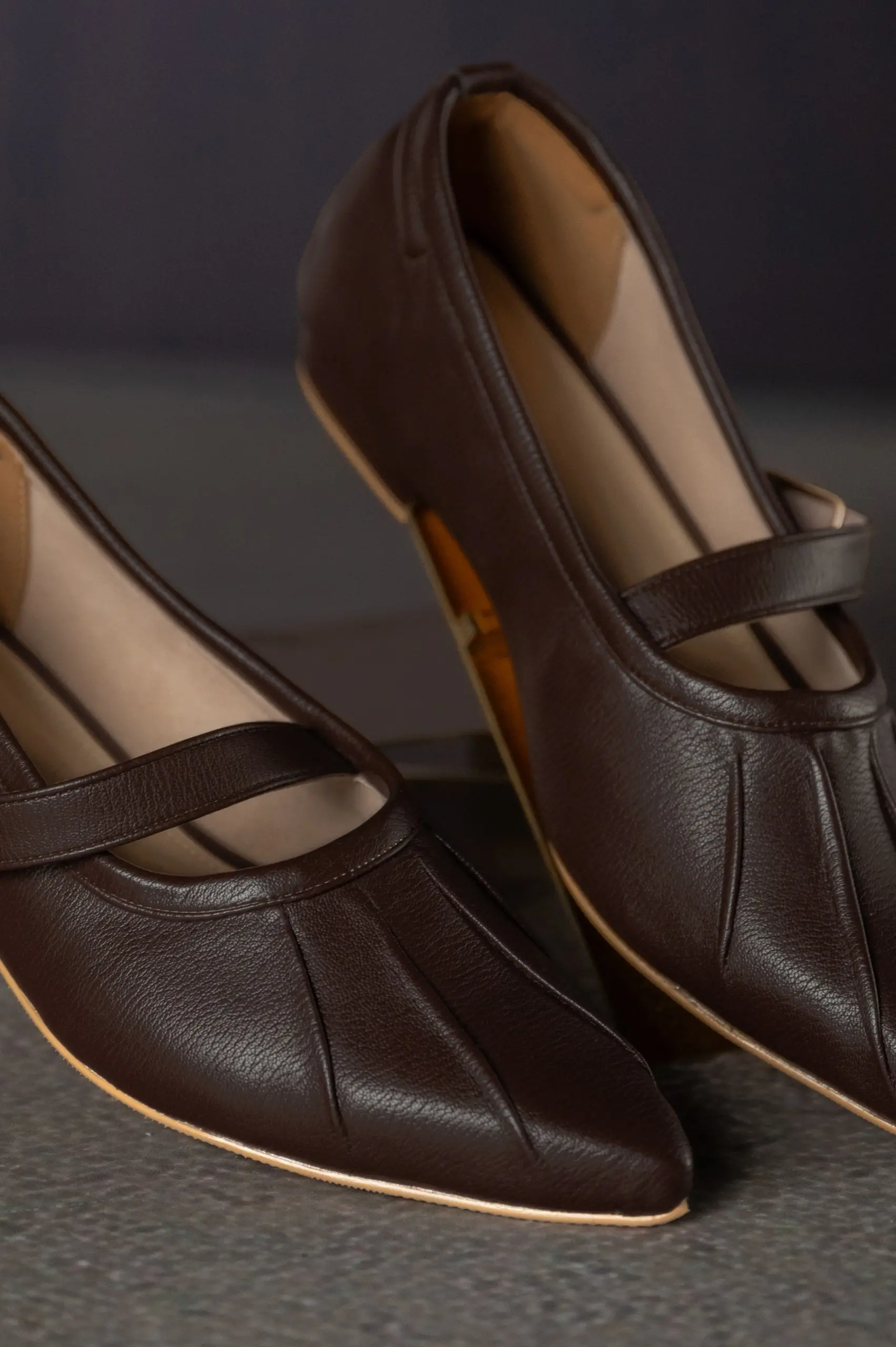 CONNECT FLATSHOES UMBER
