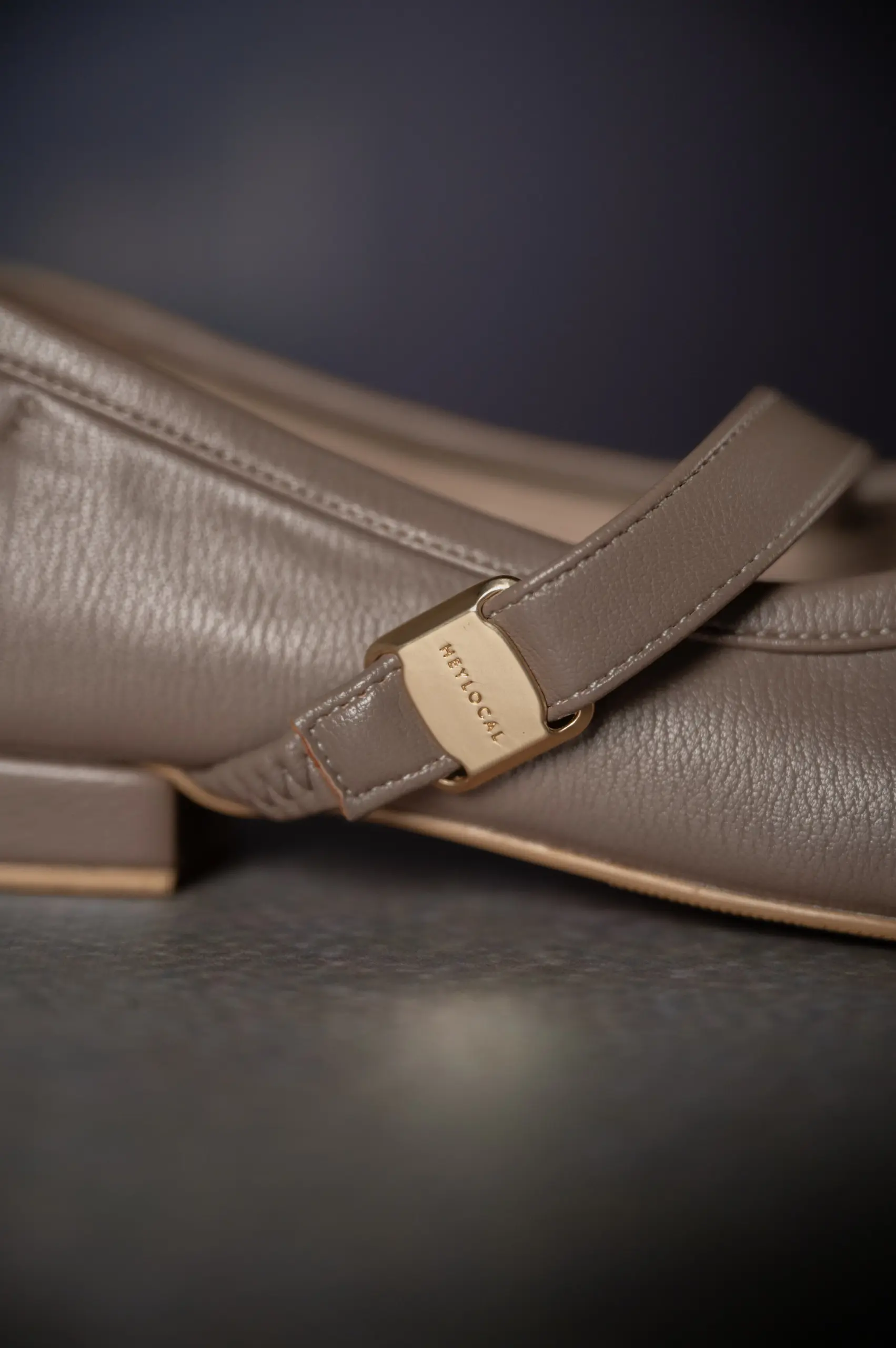 CONNECT FLATSHOES GREIGE