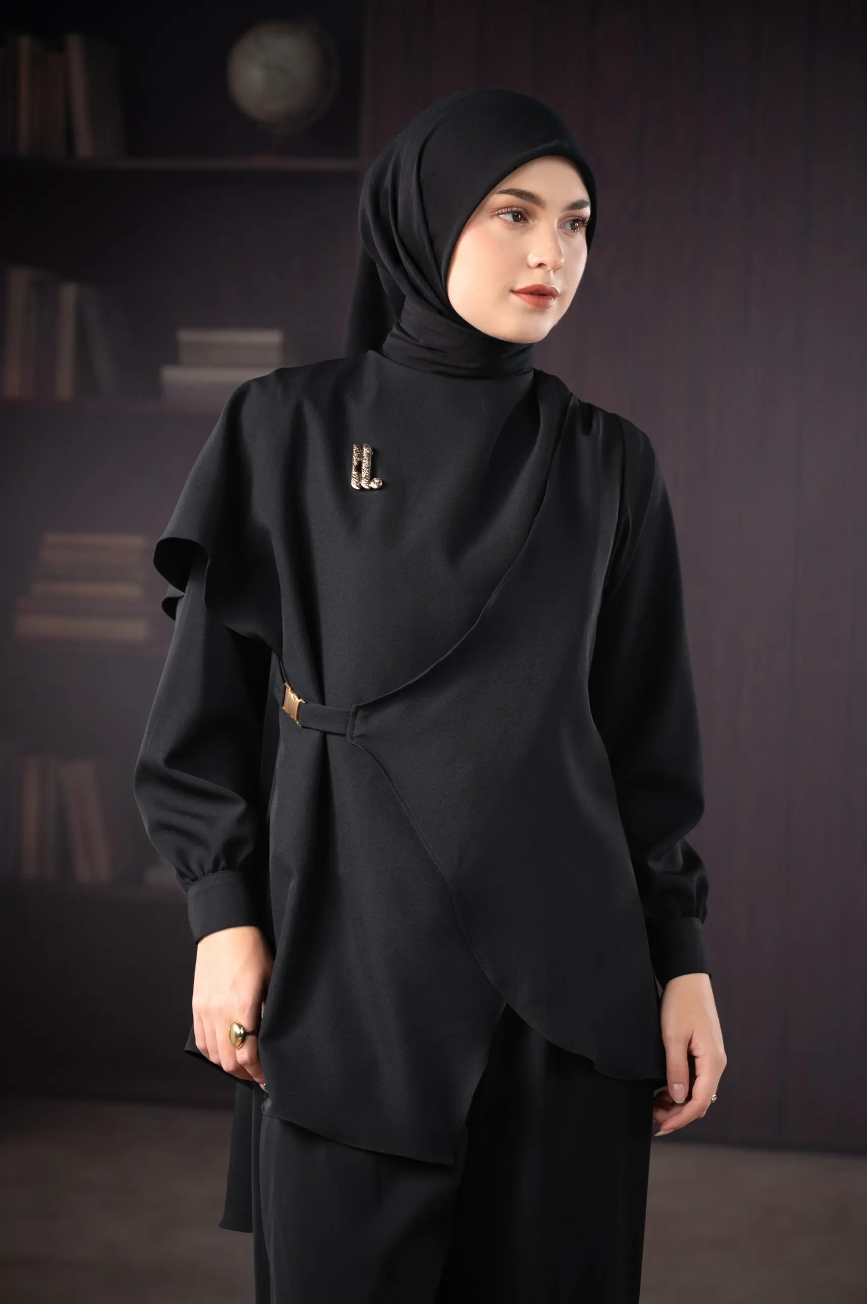 CONNECT BLOUSE BLACK
