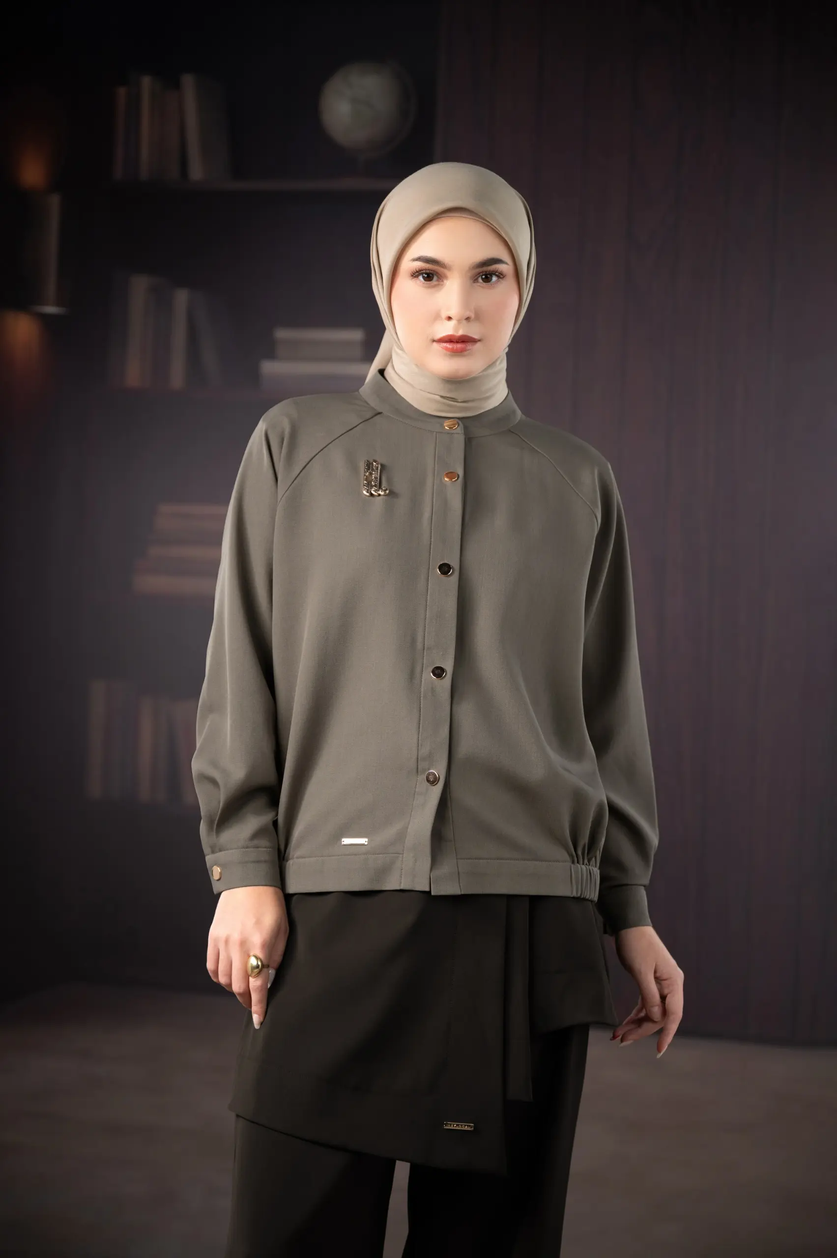 CONNECT JACKET MOSS