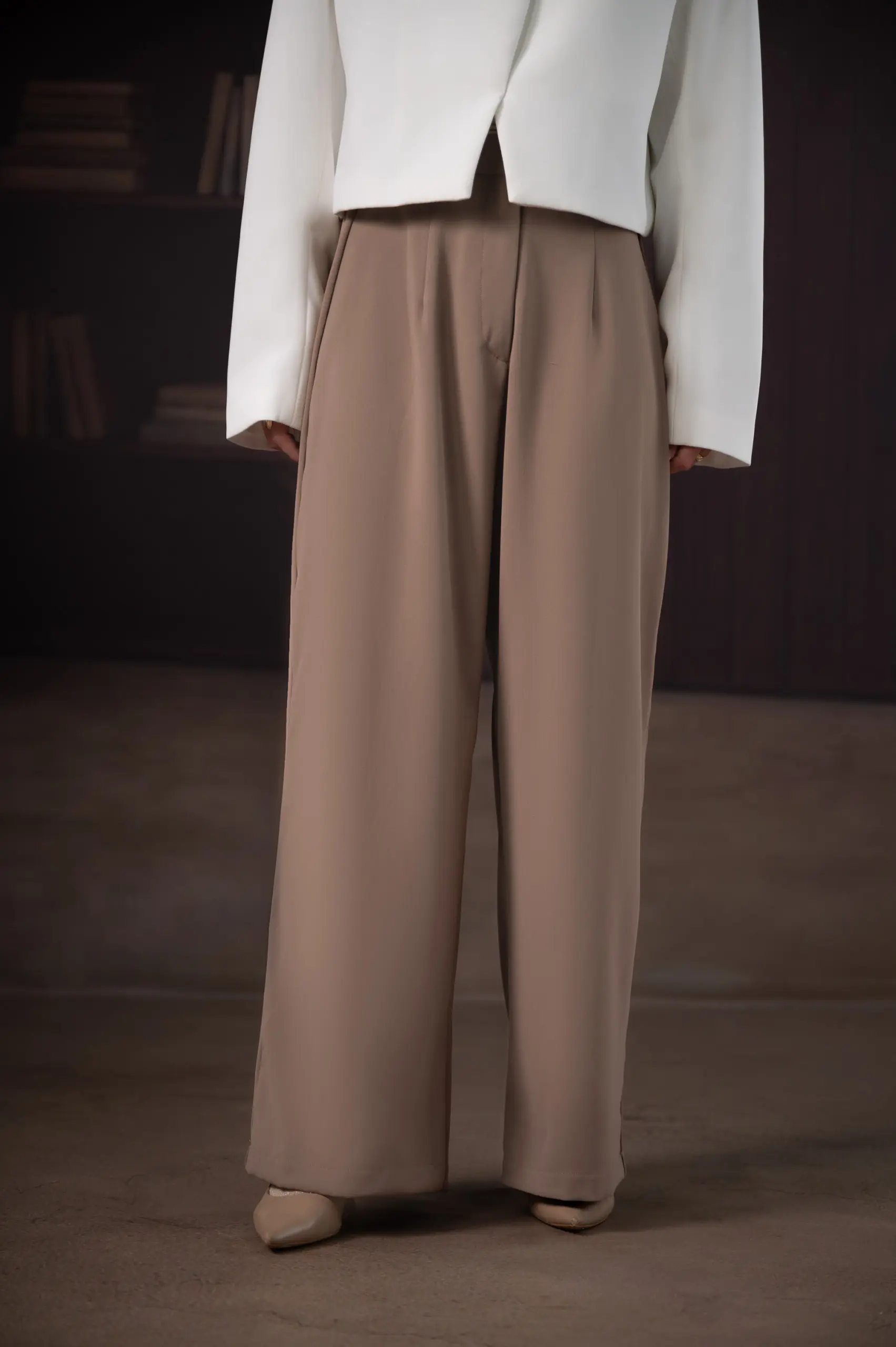 CONNECT SKIRT PANTS TAN