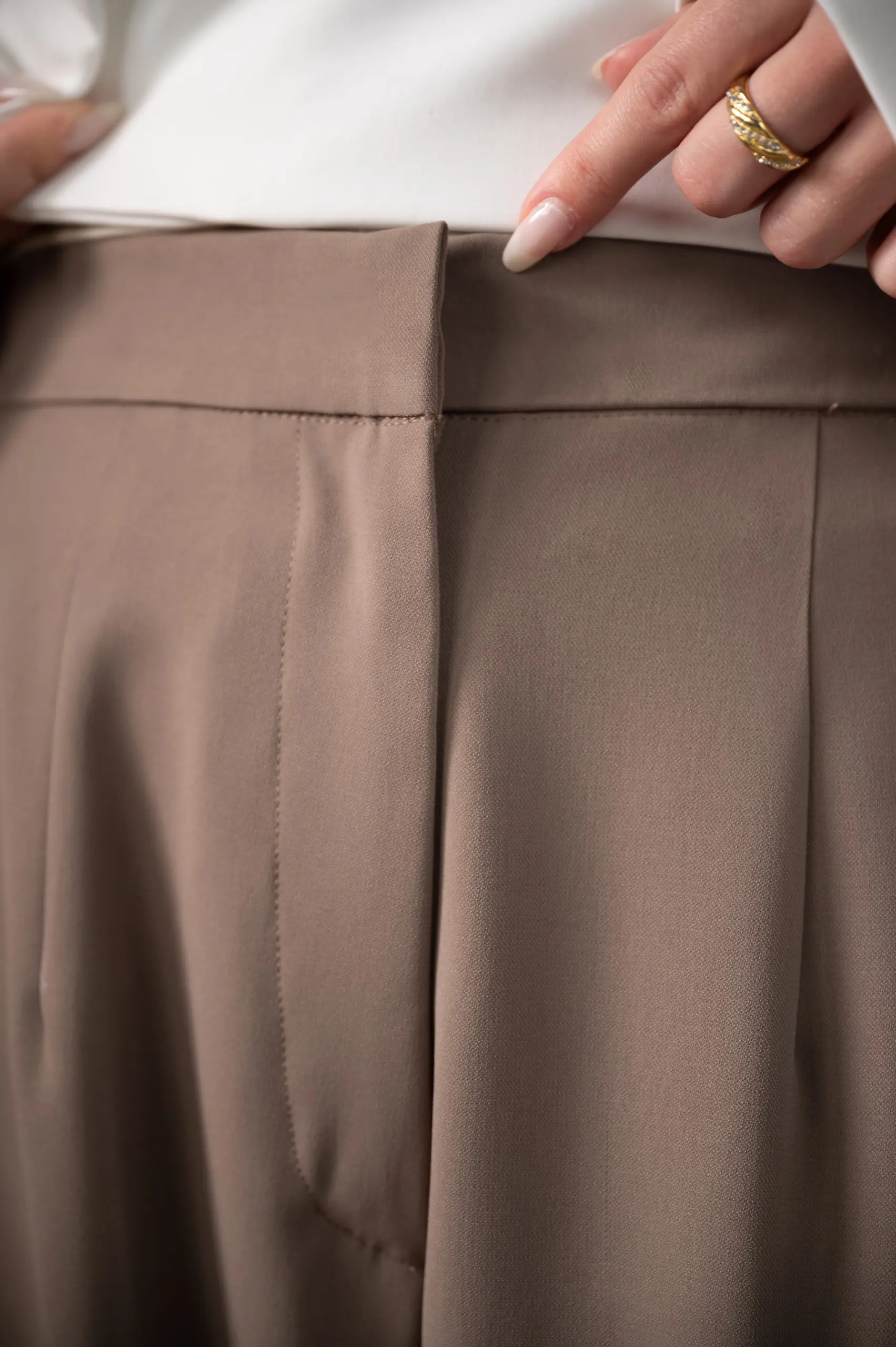 CONNECT SKIRT PANTS TAN