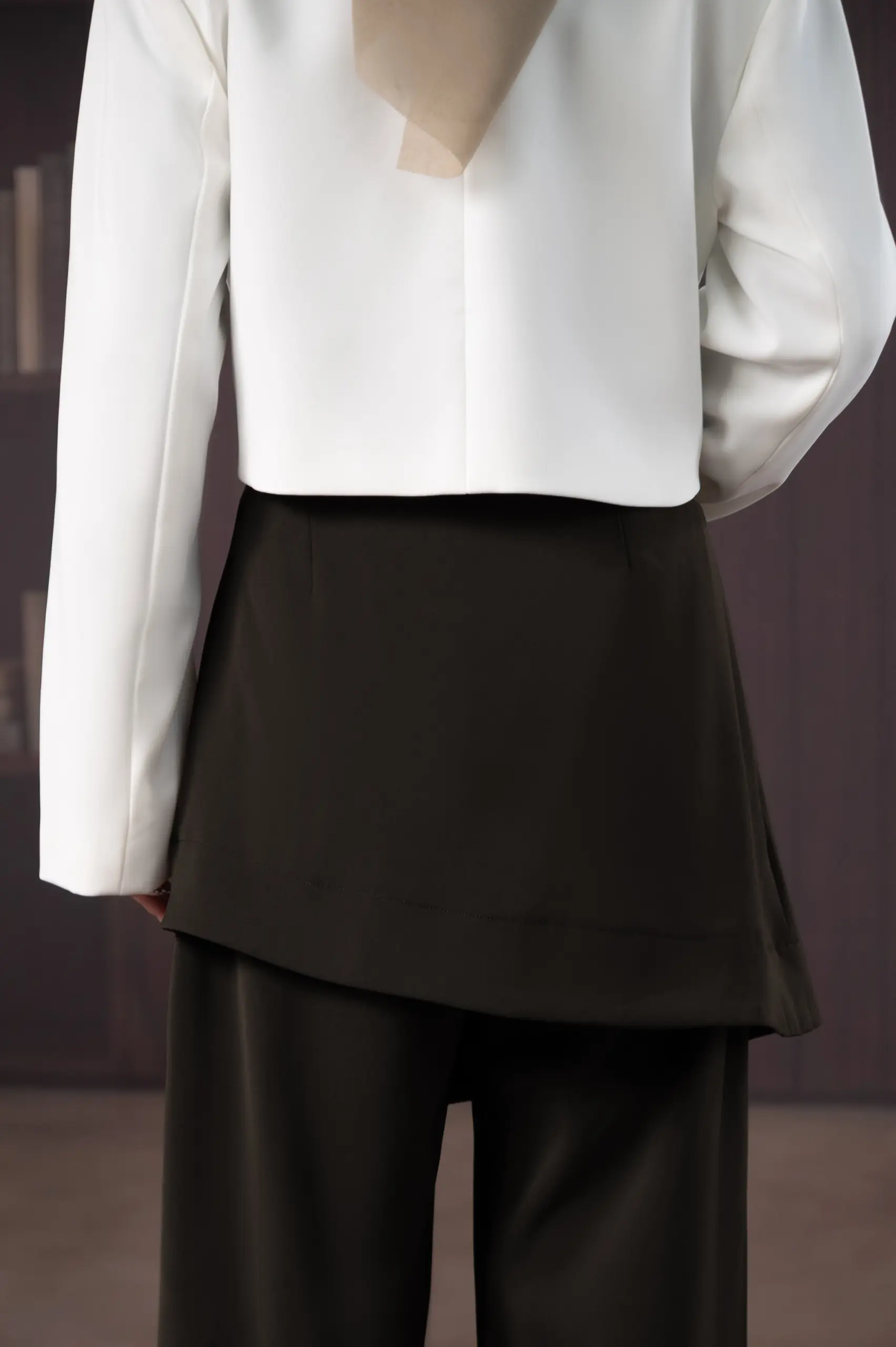 CONNECT SKIRT PANTS COFFEE