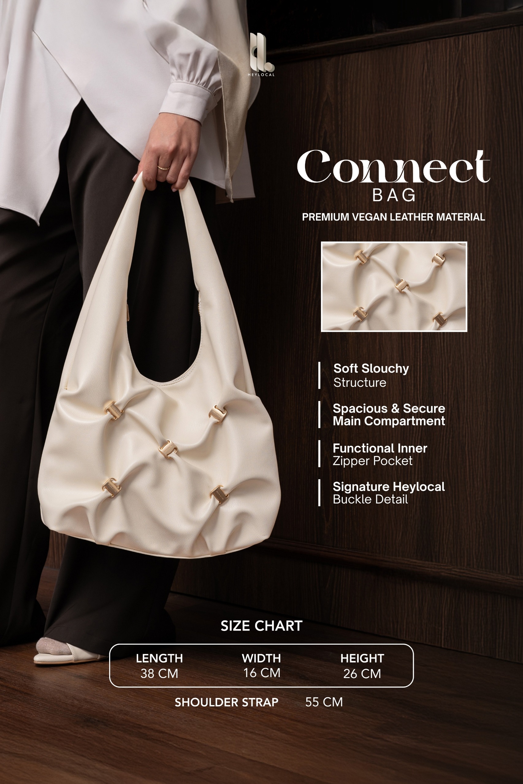 CONNECT TOTEBAG NOIR