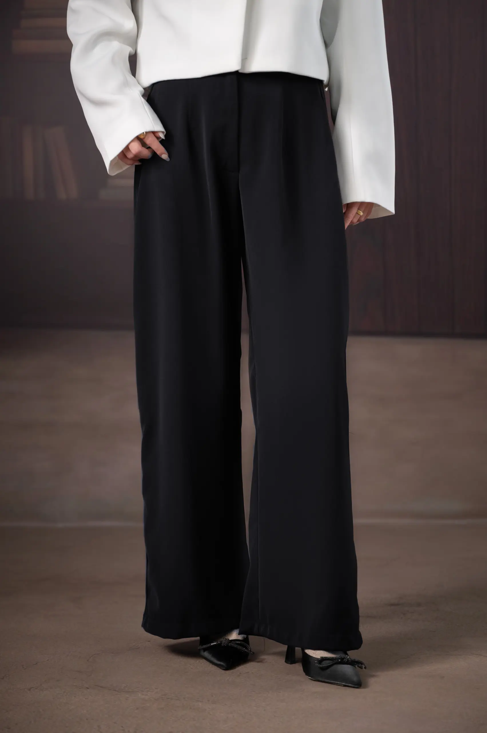 CONNECT SKIRT PANTS BLACK