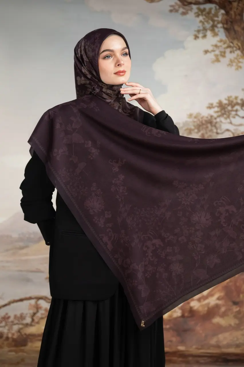 VIRELLE SCARF SCARLET