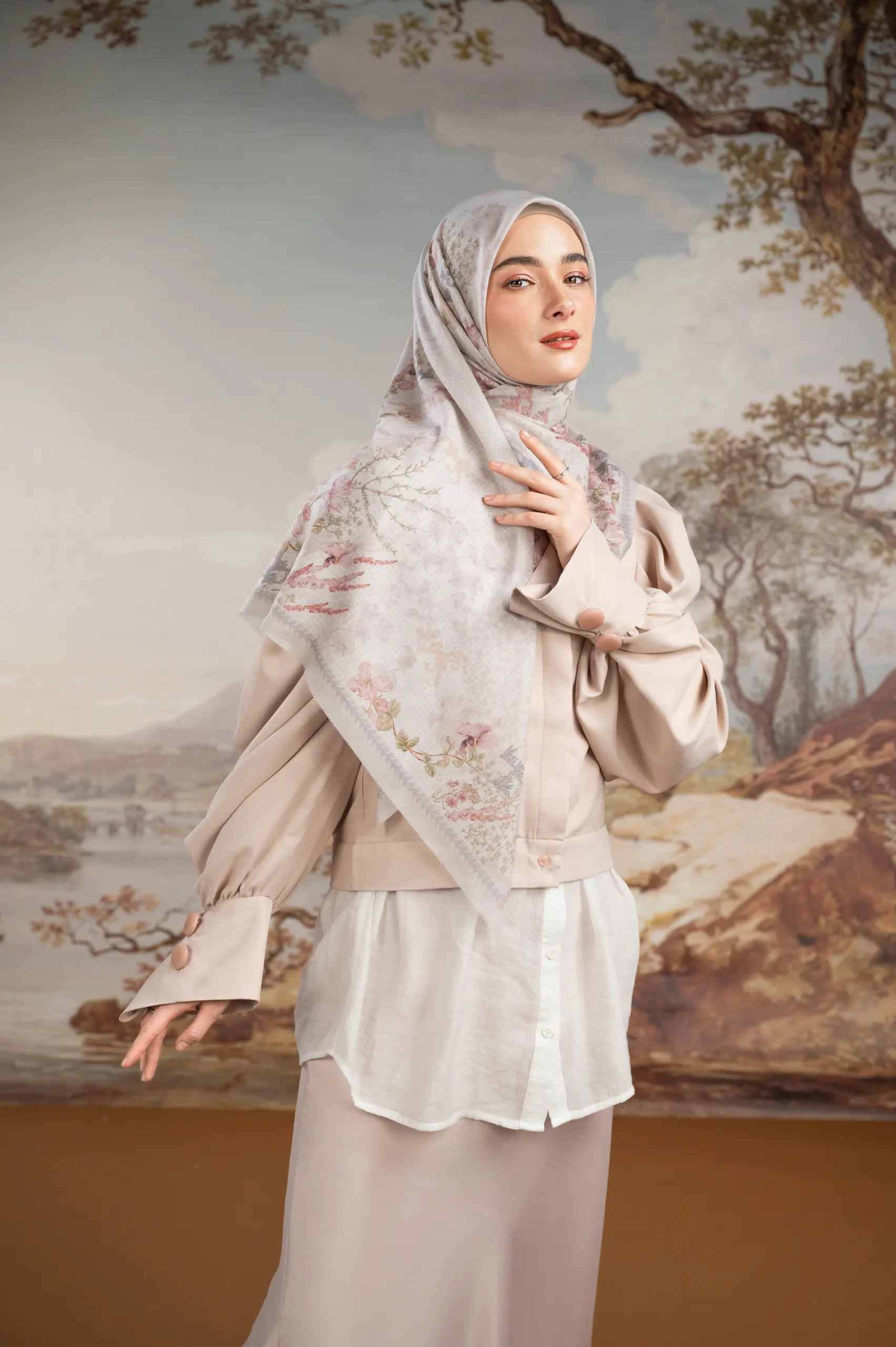 VIRELLE SCARF DOVE