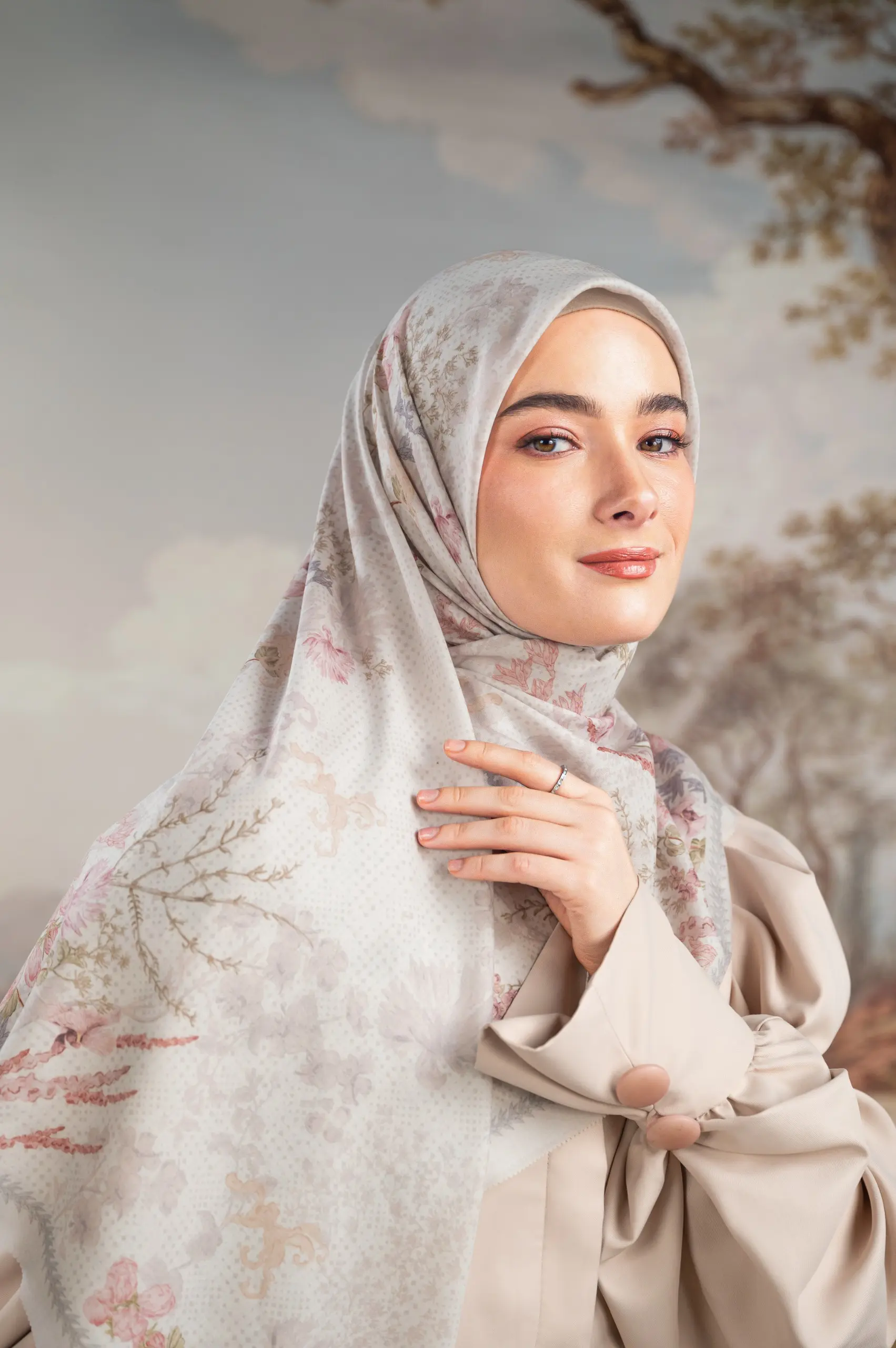 VIRELLE SCARF DOVE