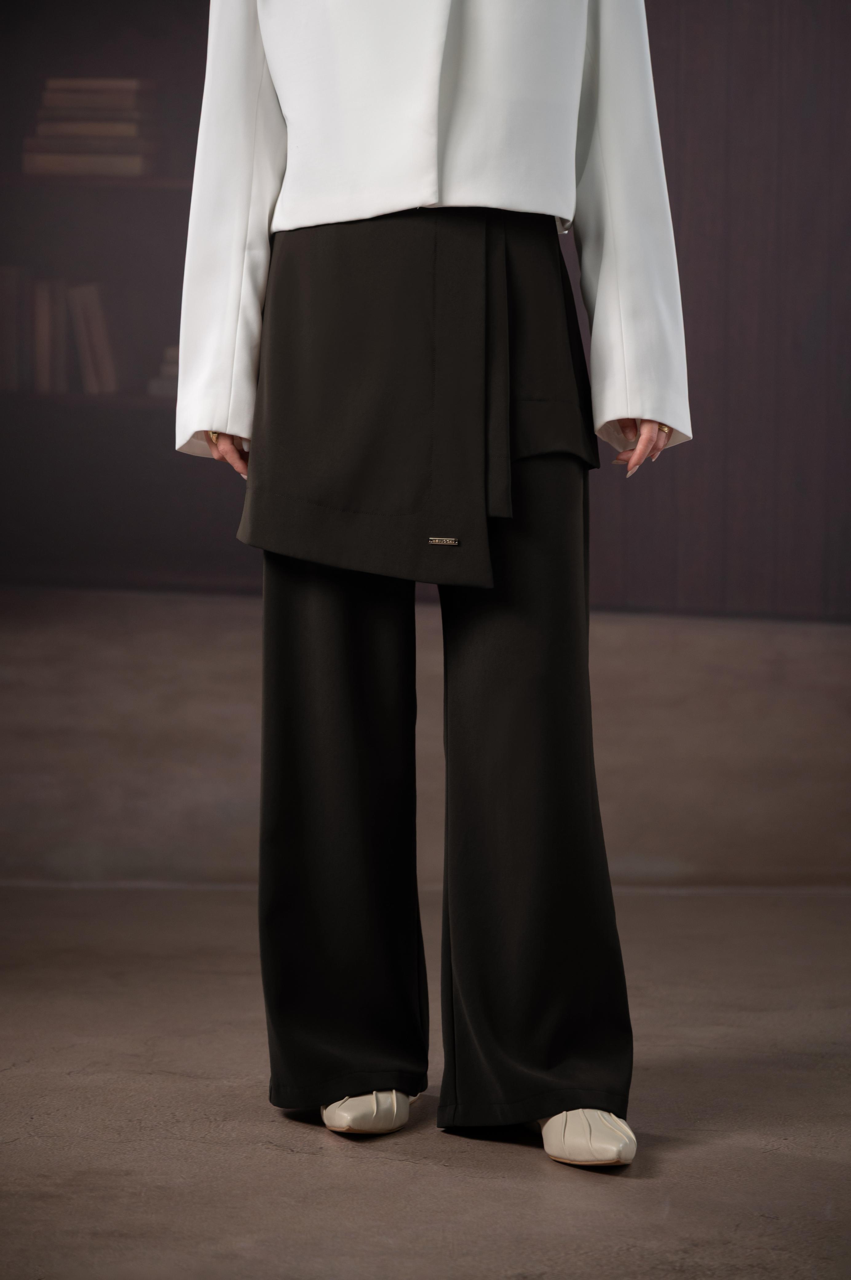 CONNECT SKIRT PANTS COFFEE