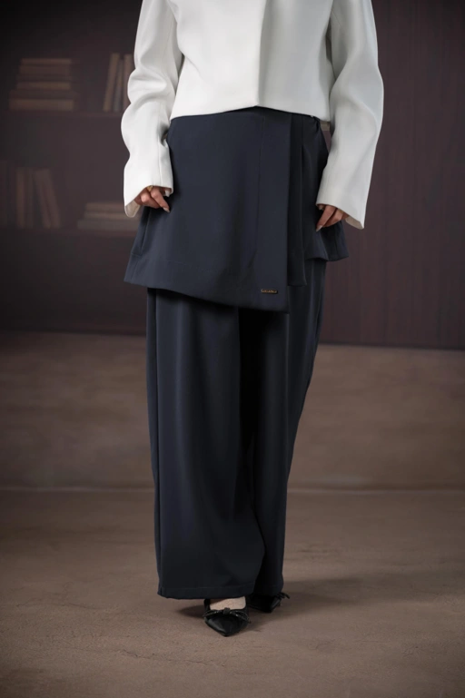 Image of CONNECT SKIRT PANTS PEBBLE