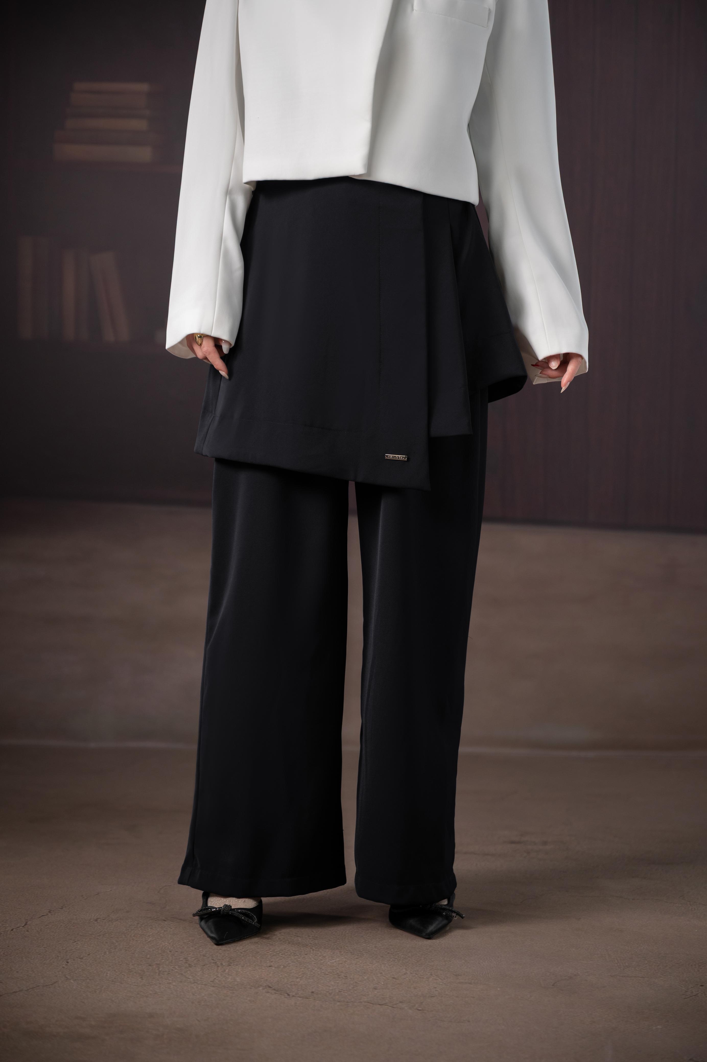 CONNECT SKIRT PANTS BLACK