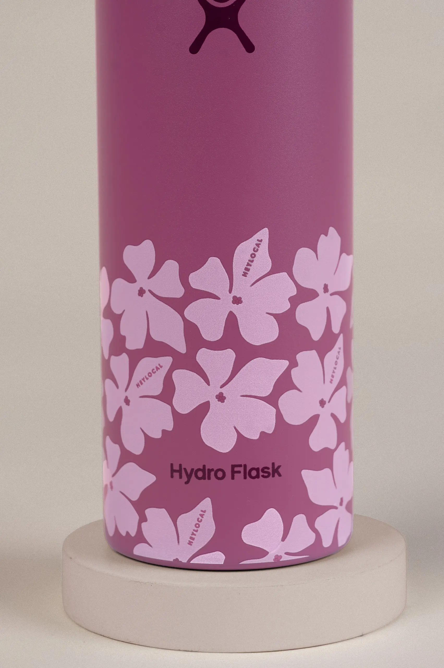 HEYLOCAL X HYDRO FLASK STD FLEX STRAW CAP BERRY BLOOM